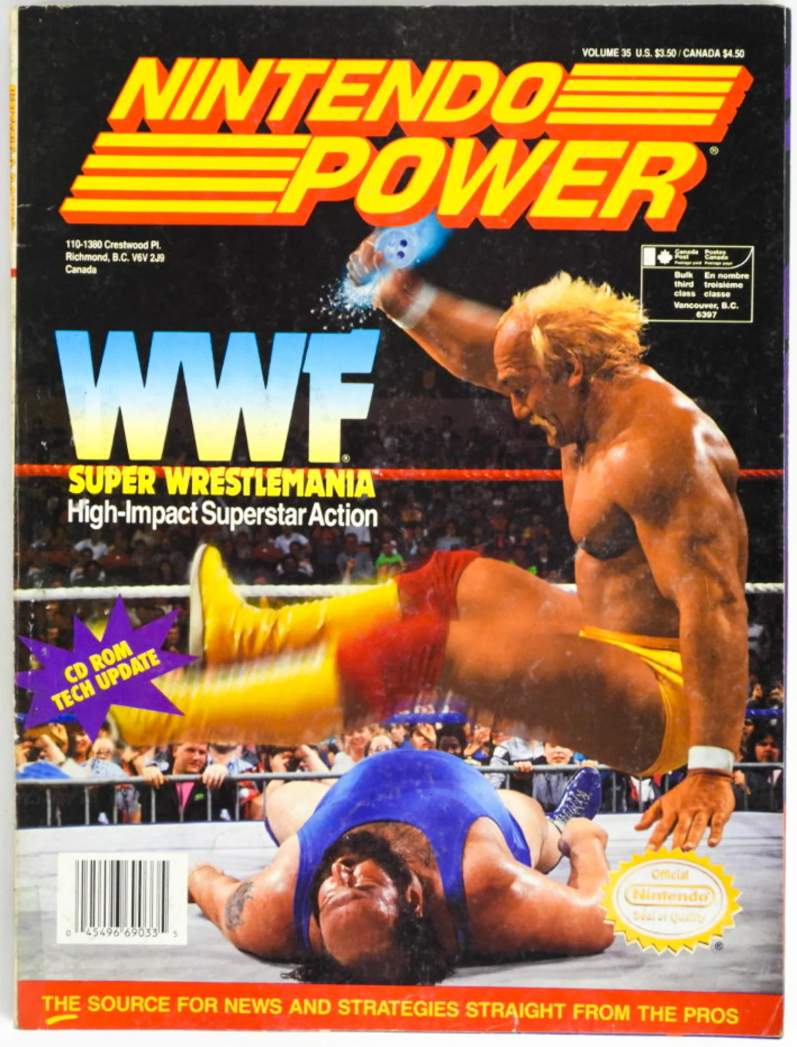 WWF Super Wrestlemania [Volume 35] [Nintendo Power] (Magazines) - Image 11