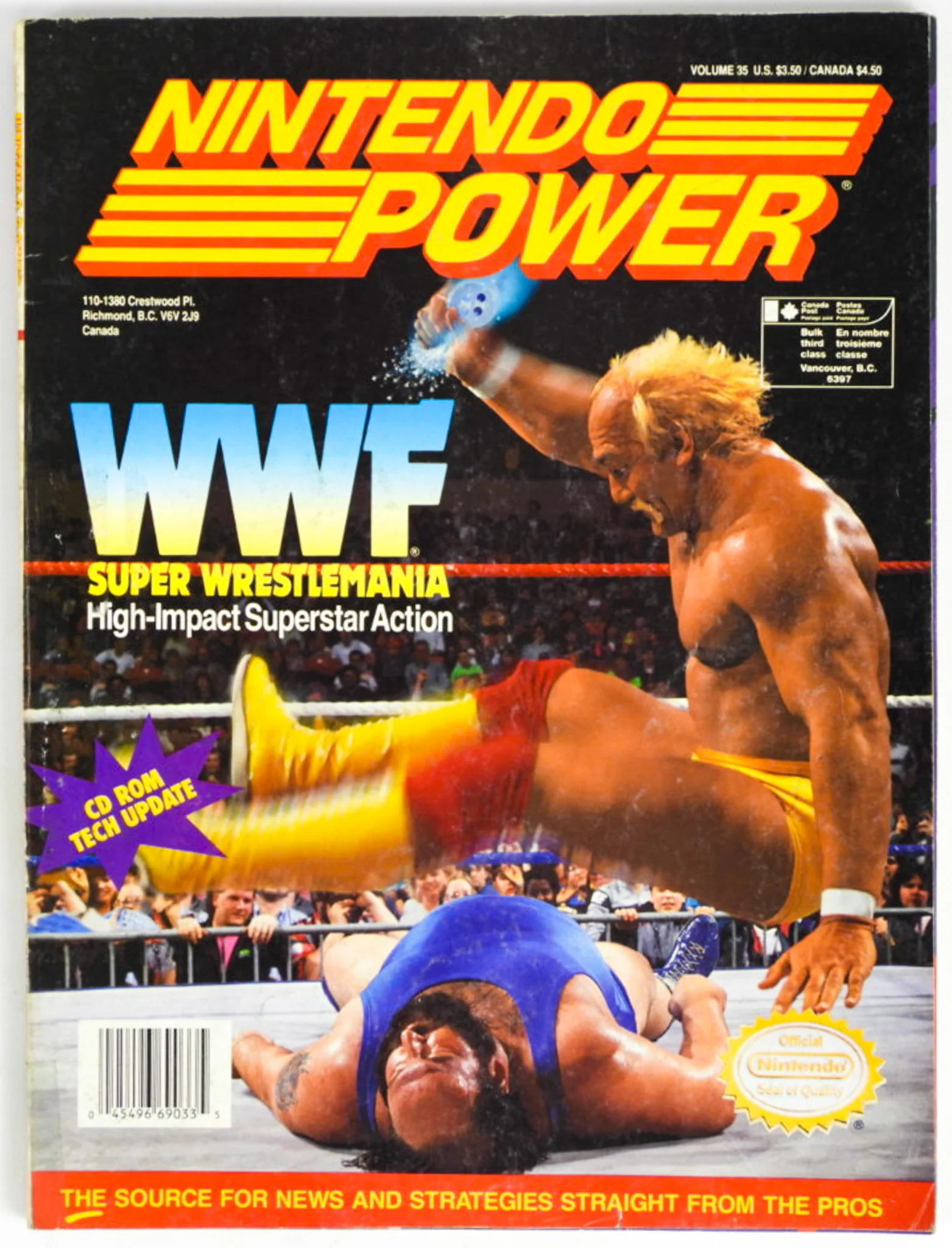 WWF Super Wrestlemania [Volume 35] [Nintendo Power] (Magazines) - Image 4