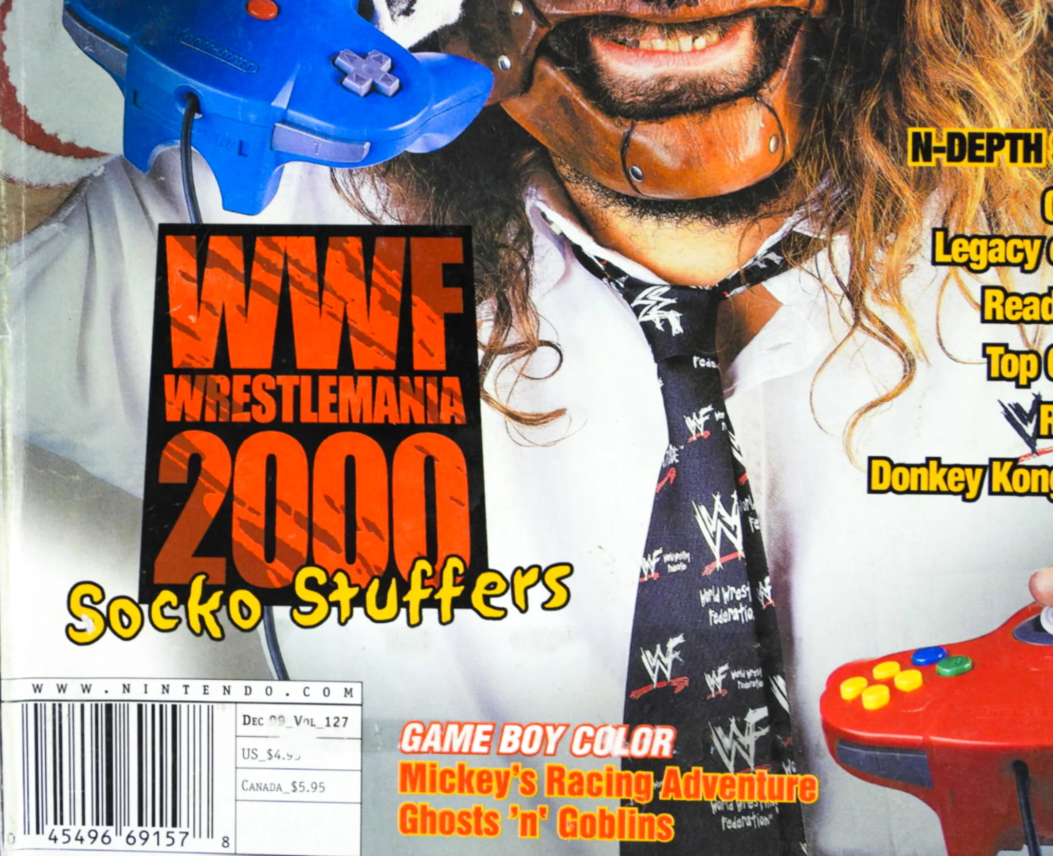WWF Wrestlemania 2000 [Volume 127] [Nintendo Power] (Magazines) - Image 6