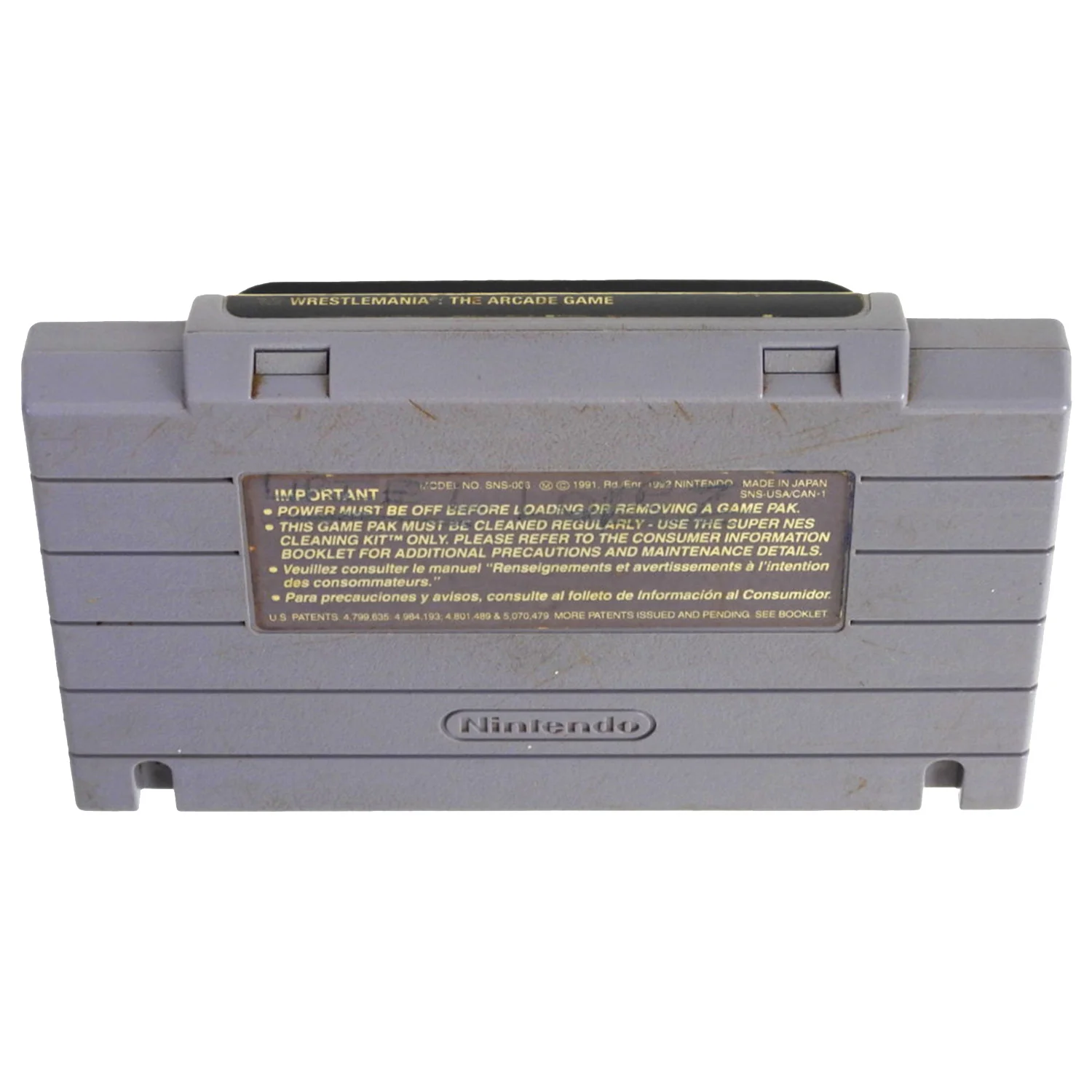 WWF Wrestlemania Arcade Game (Super Nintendo / SNES) - Image 10