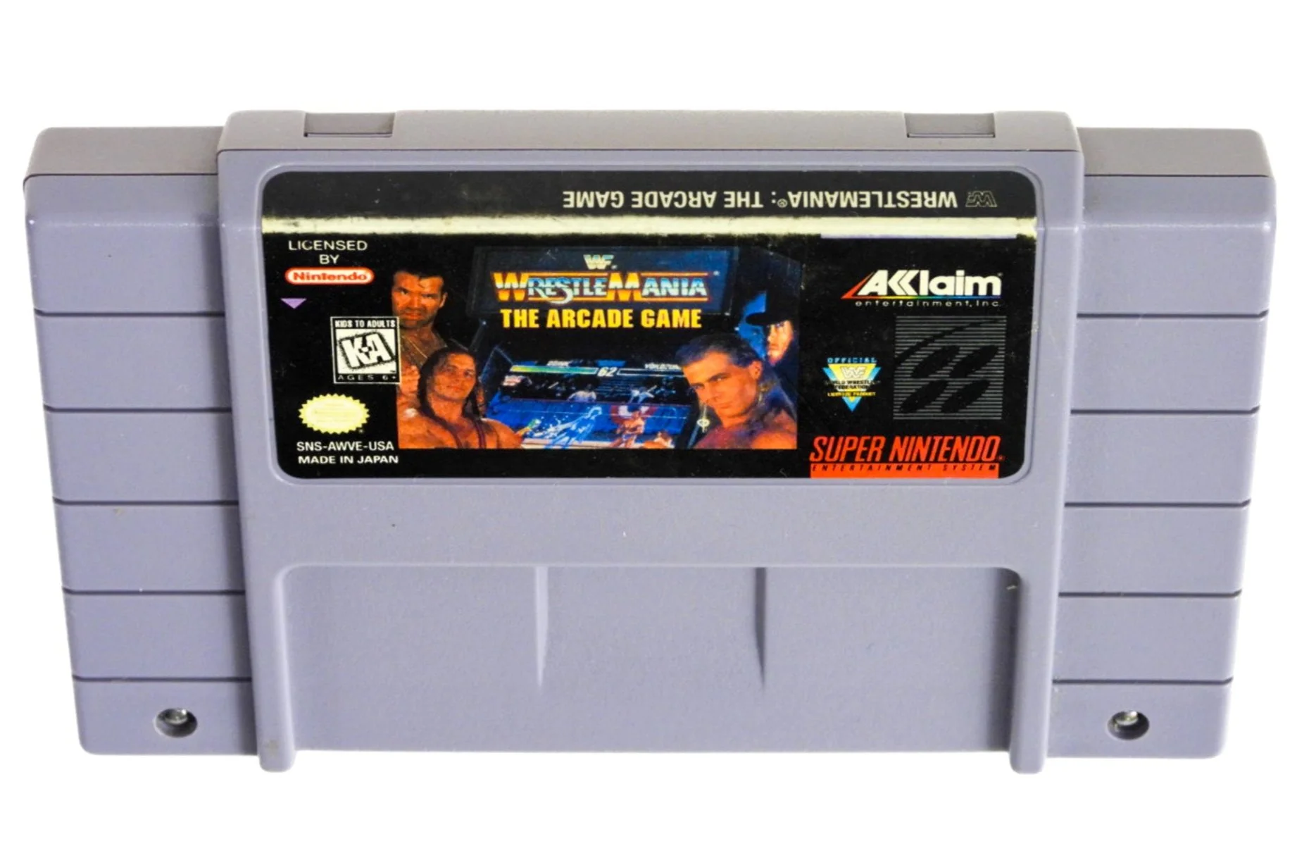 WWF Wrestlemania Arcade Game (Super Nintendo / SNES) - Image 7