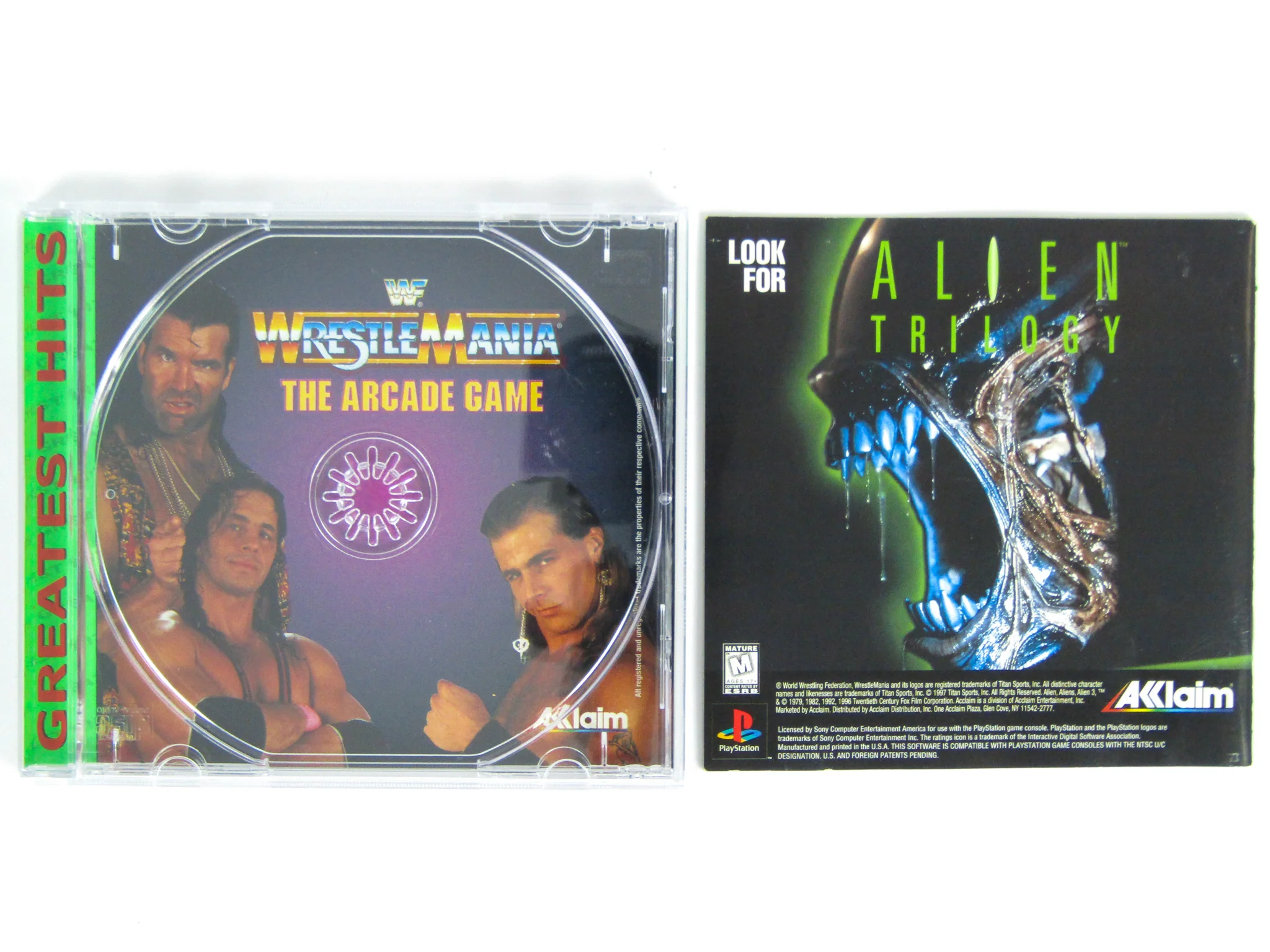 WWF Wrestlemania The Arcade Game [Greatest Hits] (PlayStation / PS1) - Image 3