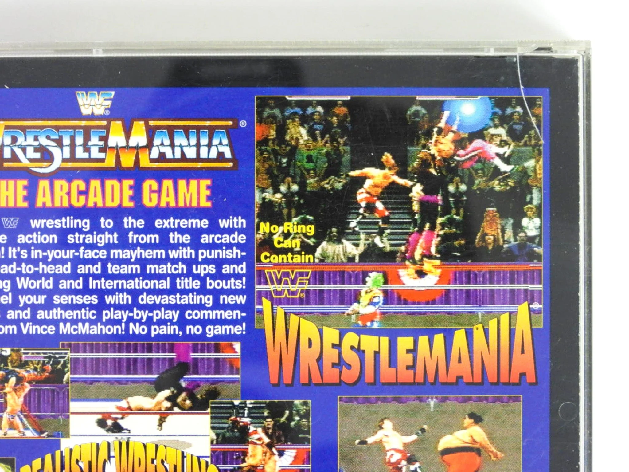 WWF Wrestlemania The Arcade Game [Long Box] (PlayStation / PS1) - Image 4