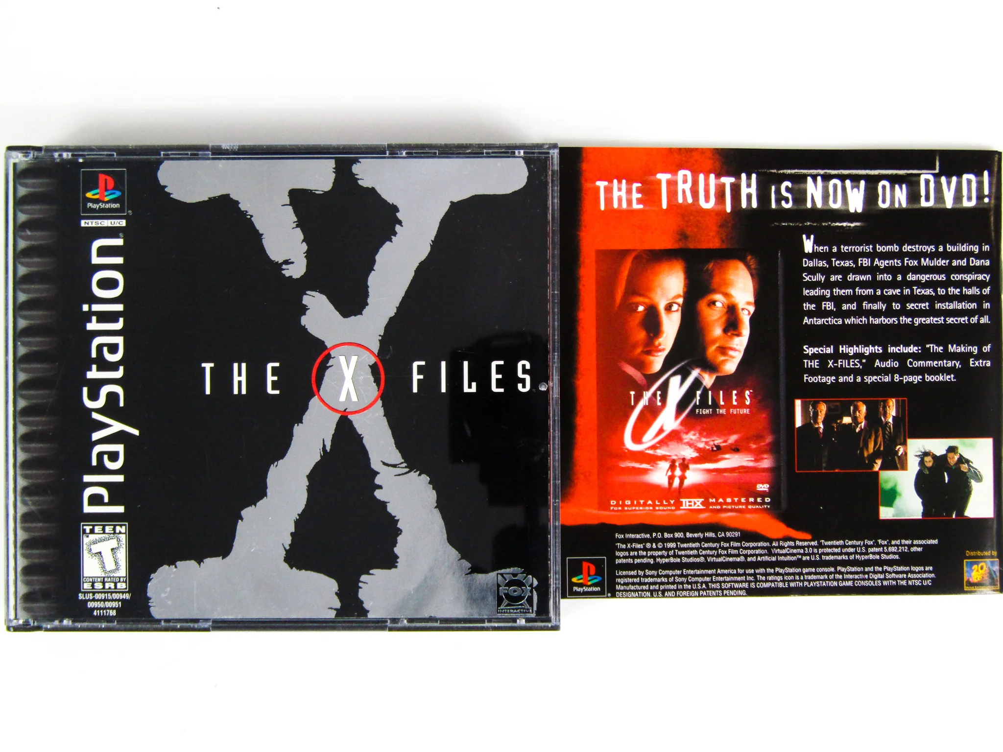 X-Files The Game (PlayStation / PS1) - Image 3