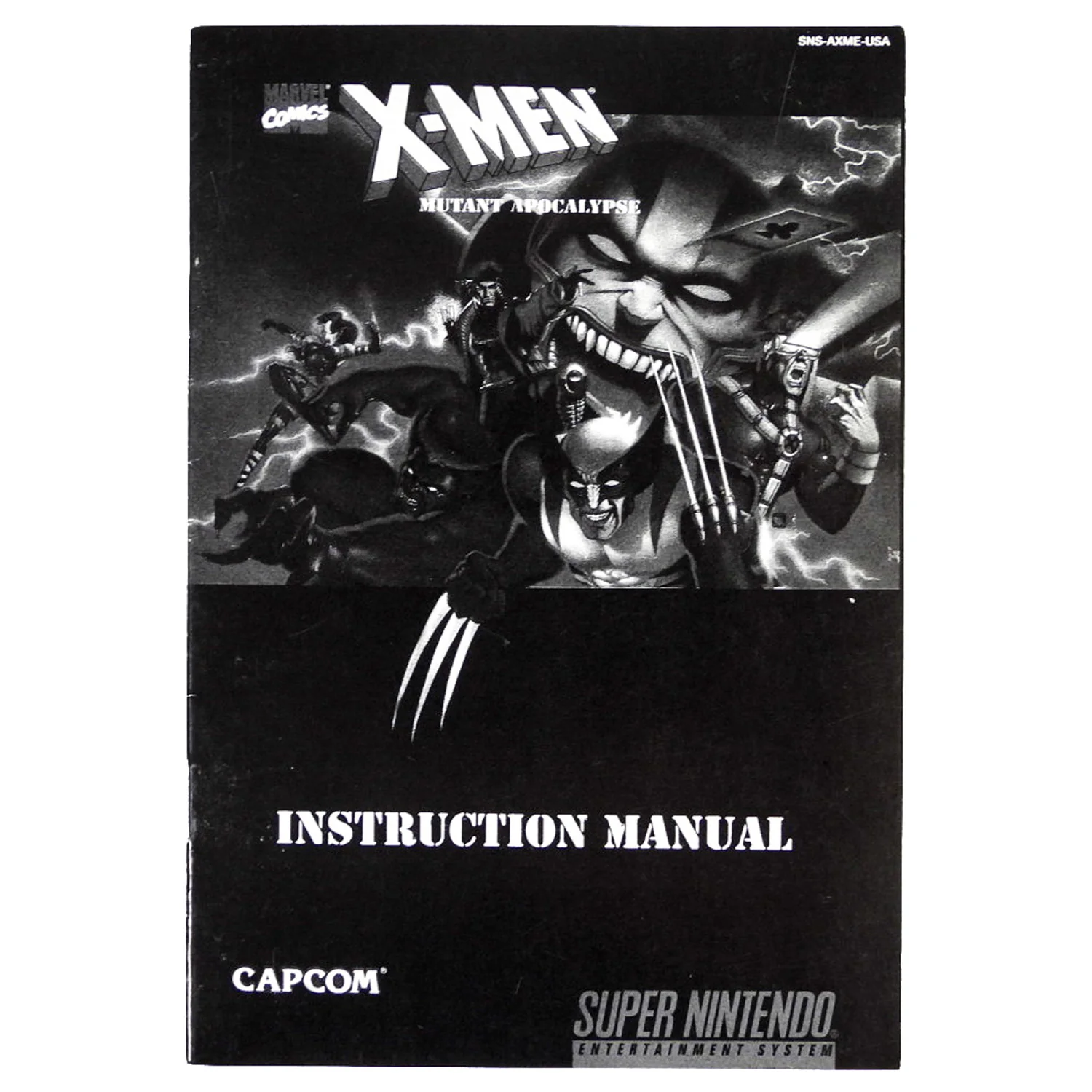 X-Men: Mutant Apocalypse [Manual] (Super Nintendo / SNES) - Image 3