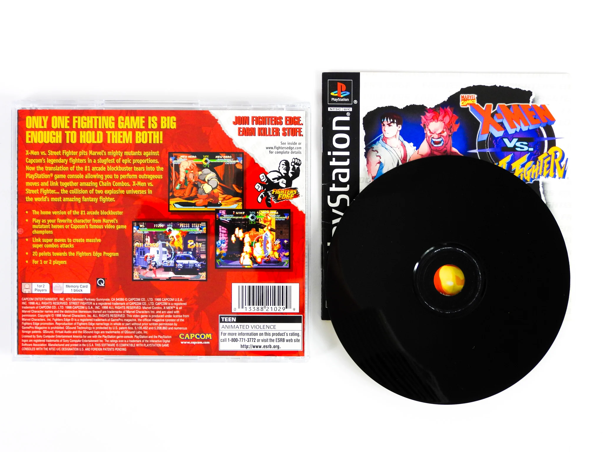 X-Men Vs Street Fighter (PlayStation / PS1)