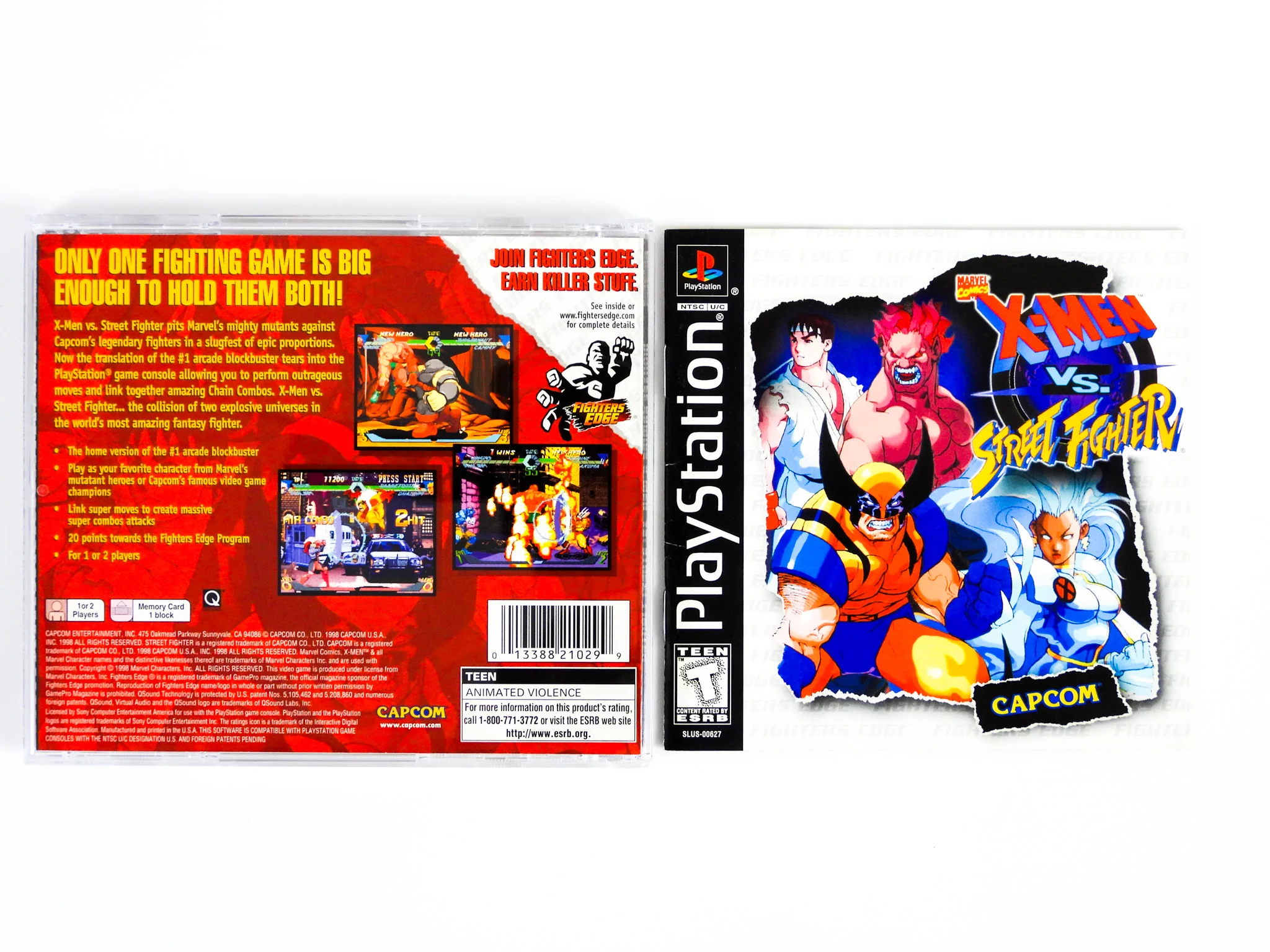 X-Men Vs Street Fighter (PlayStation / PS1) - Image 2