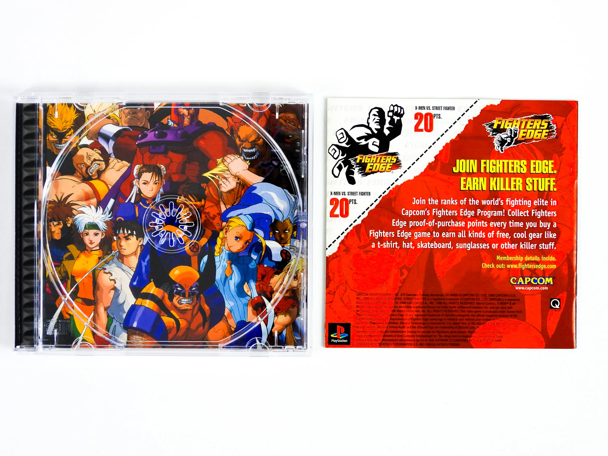 X-Men Vs Street Fighter (PlayStation / PS1) - Image 3