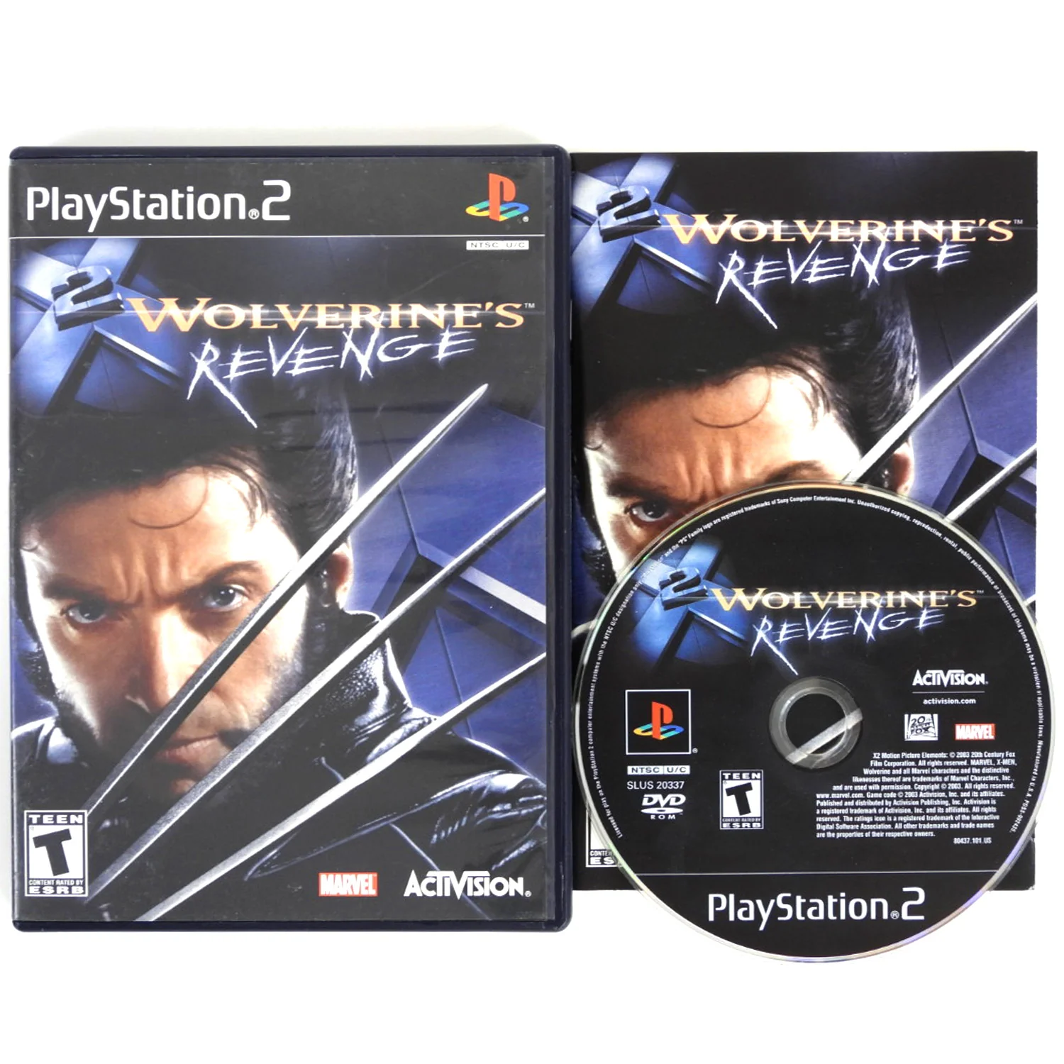 X2 Wolverines Revenge (PlayStation 2 / PS2) - Image 2