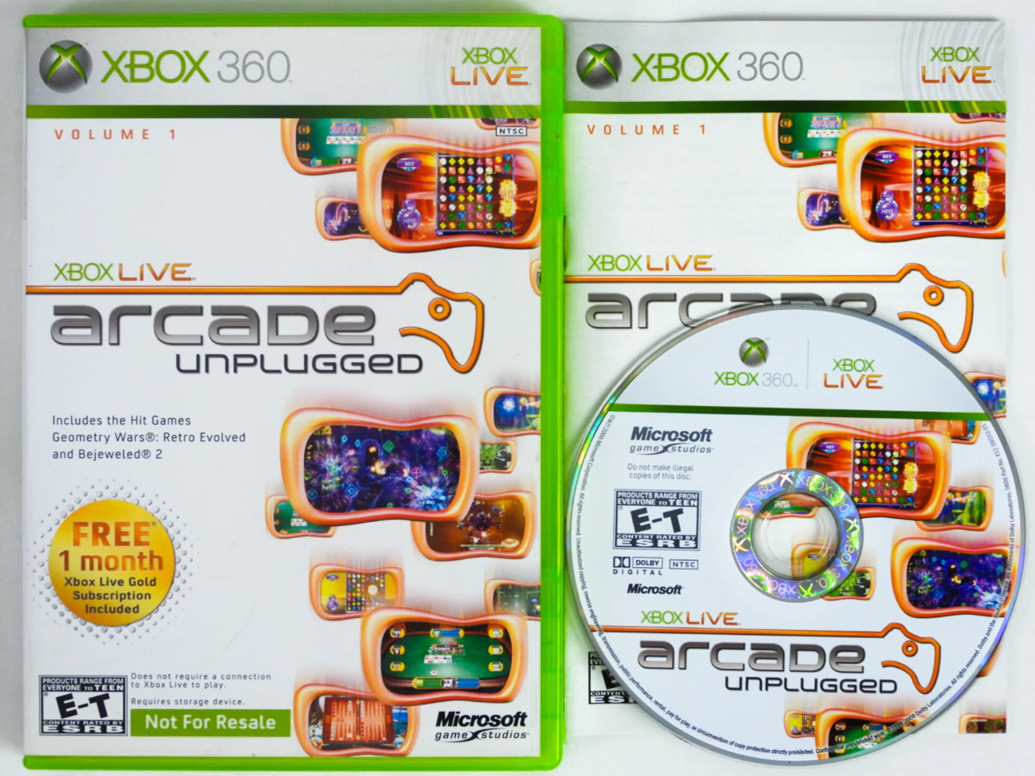 Xbox Live Arcade Unplugged [Not For Resale] (Xbox 360) - Image 2
