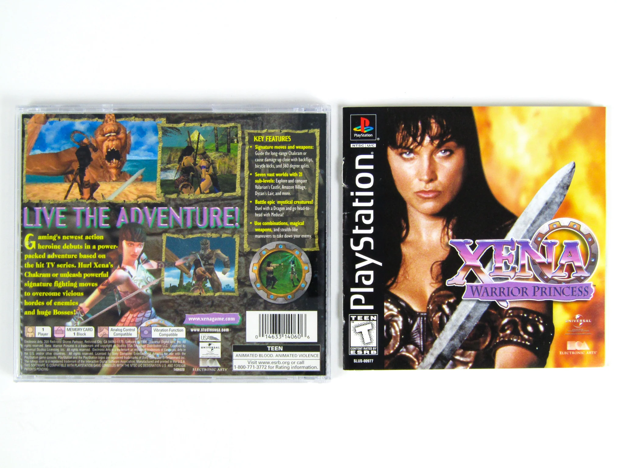 Xena Warrior Princess (PlayStation / PS1) - Image 2