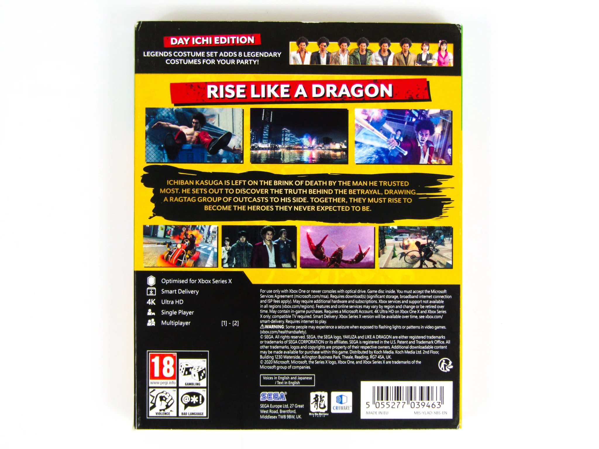 Yakuza: Like A Dragon [Day Ichi Steelbook Edition] [PAL] (Xbox Series X / Xbox One) - Image 2