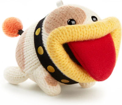 Yarn Poochy - Yoshi's Woolly World series (Amiibo)