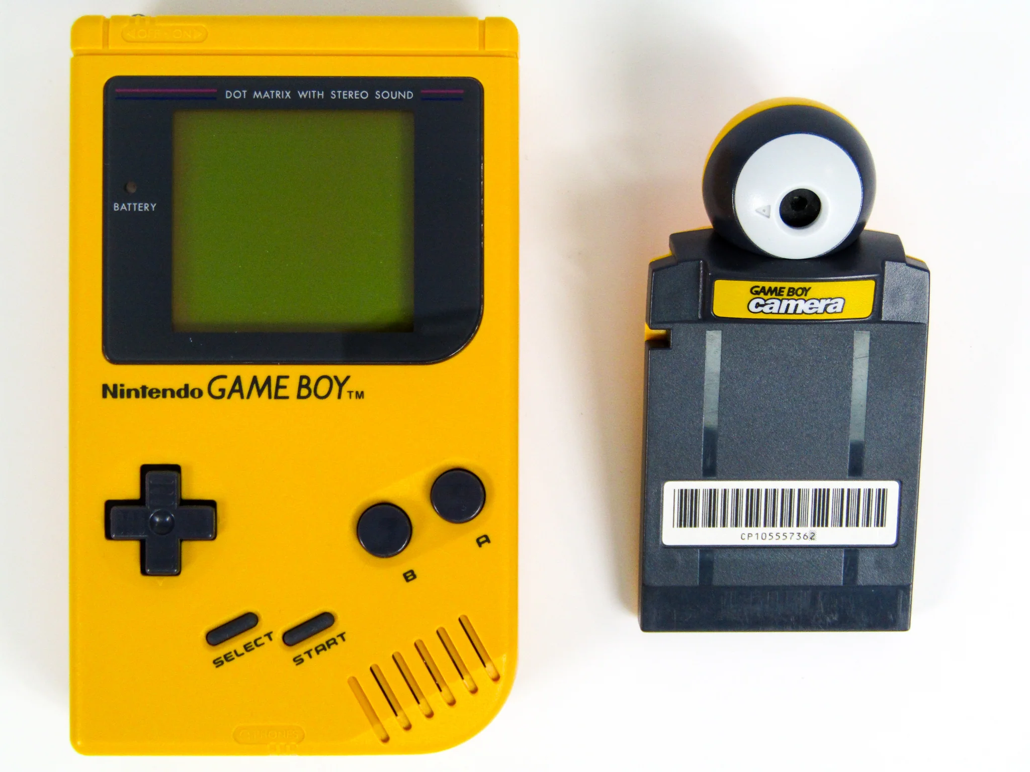 Nintendo Original Game Boy System Yellow with Game Boy Camera - Image 2