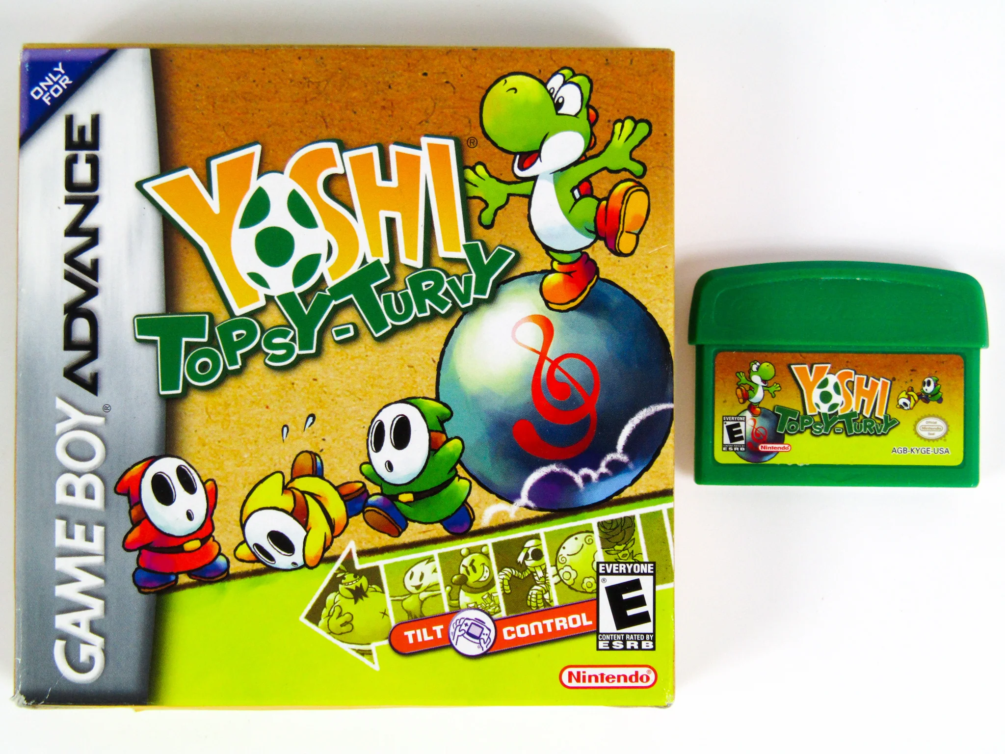 Yoshi Topsy Turvy (Nintendo Game Boy Advance / GBA) - Image 3