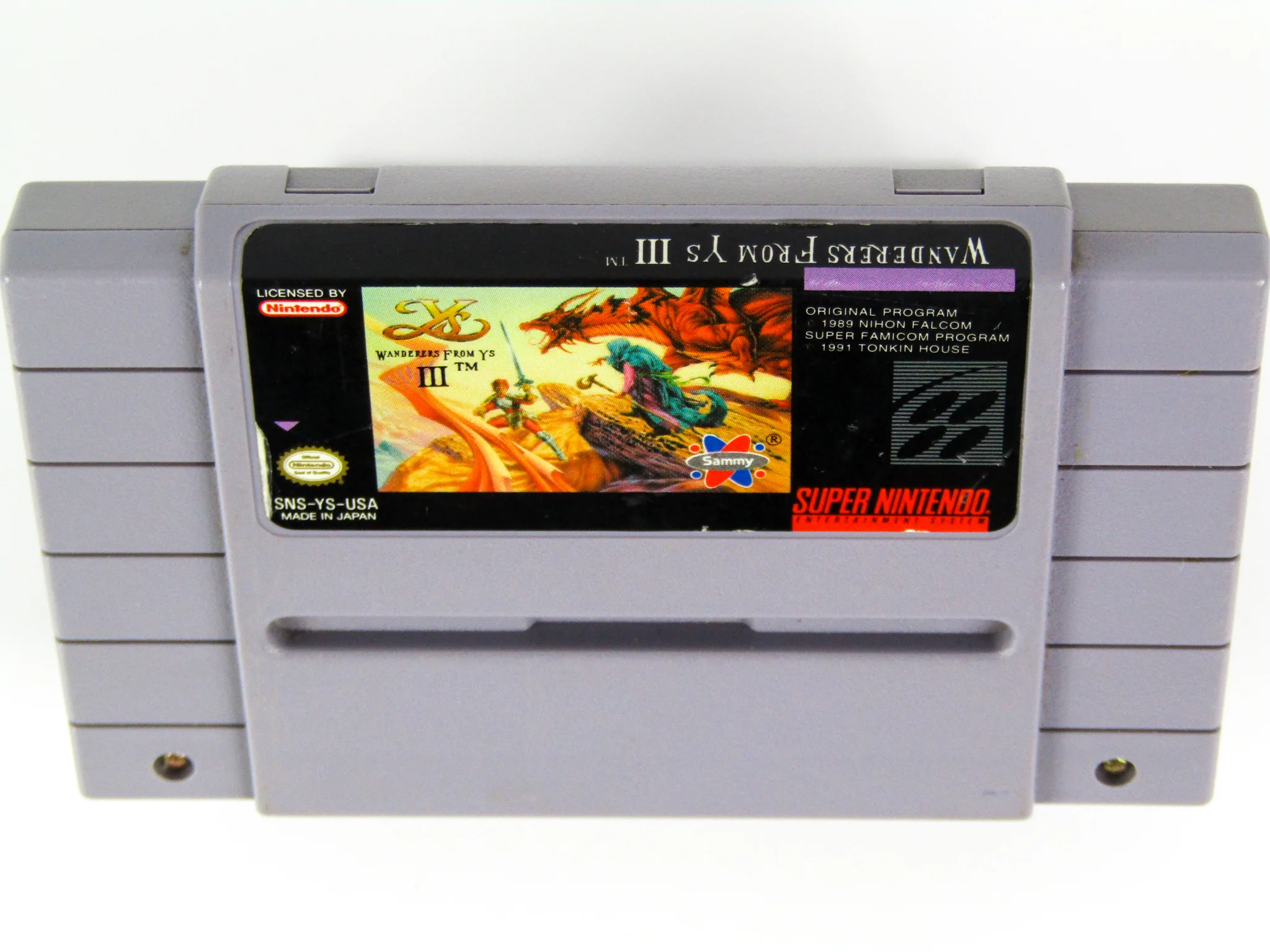 Ys III 3 Wanderers from Ys (Super Nintendo / SNES) - Image 5