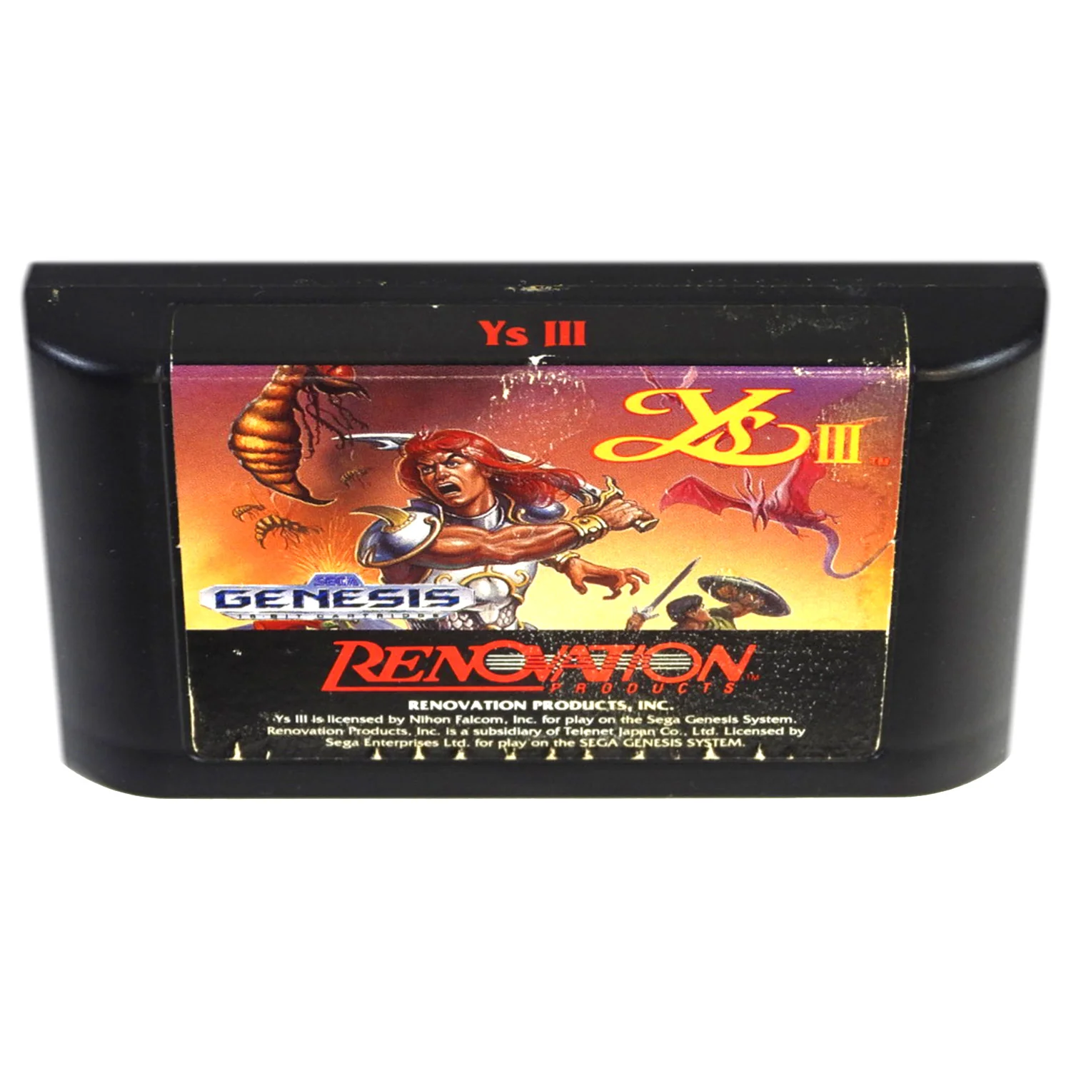 Ys III Wanderers from Ys (Sega Genesis) - Image 4