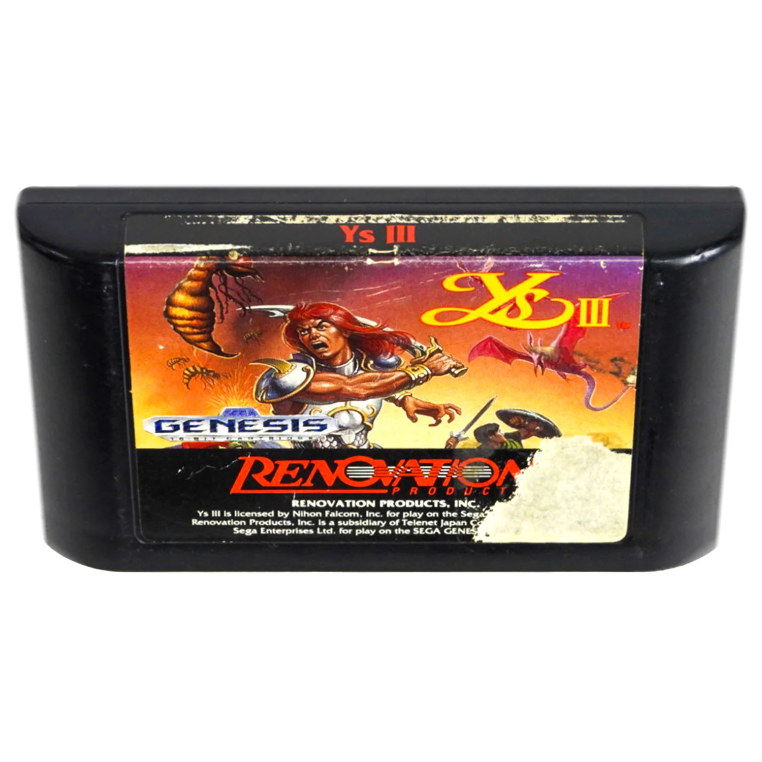 Ys III Wanderers from Ys (Sega Genesis) - Image 5