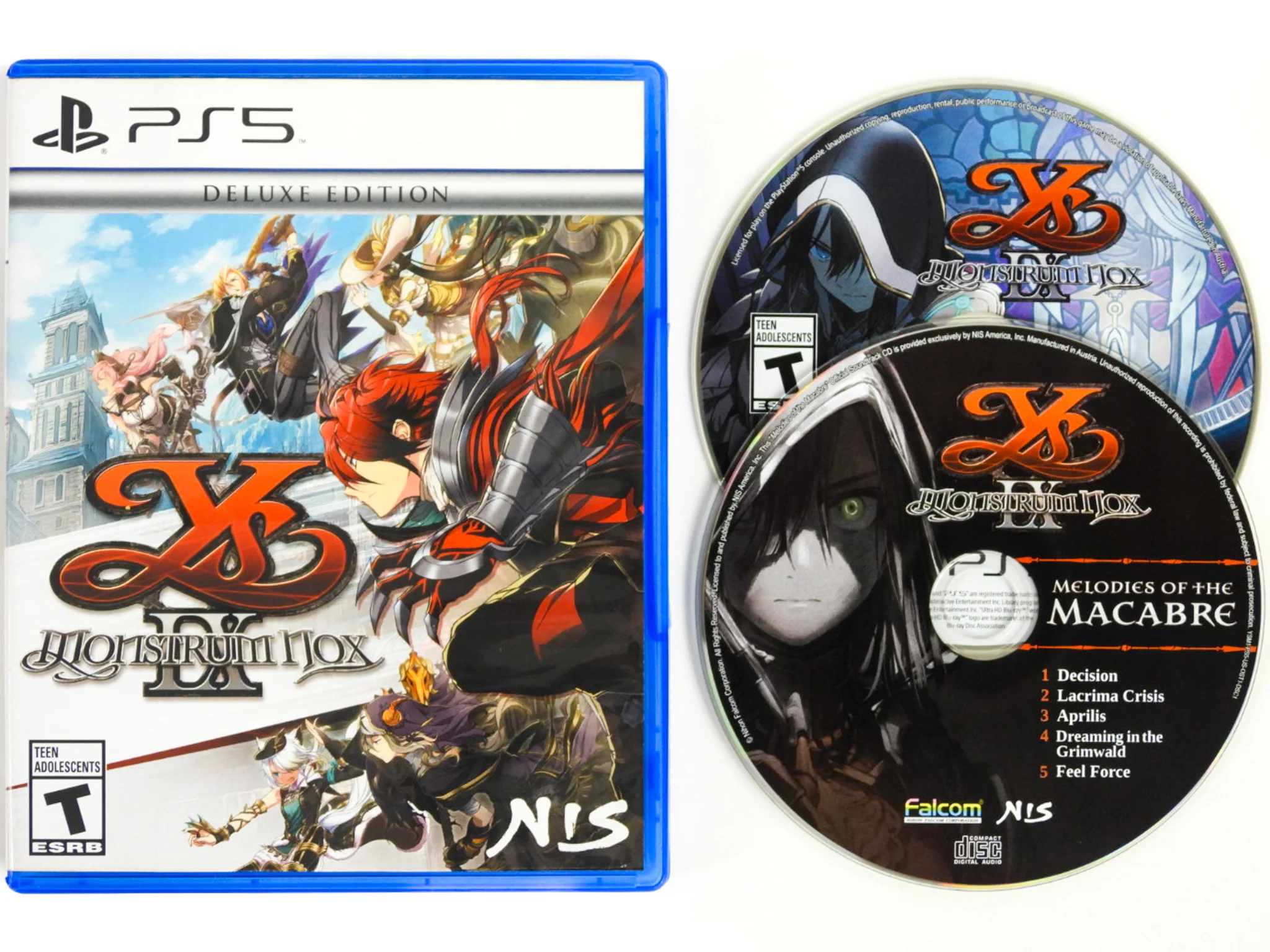 Ys IX: Monstrum Nox [Deluxe Edition] (PlayStation 5 / PS5)