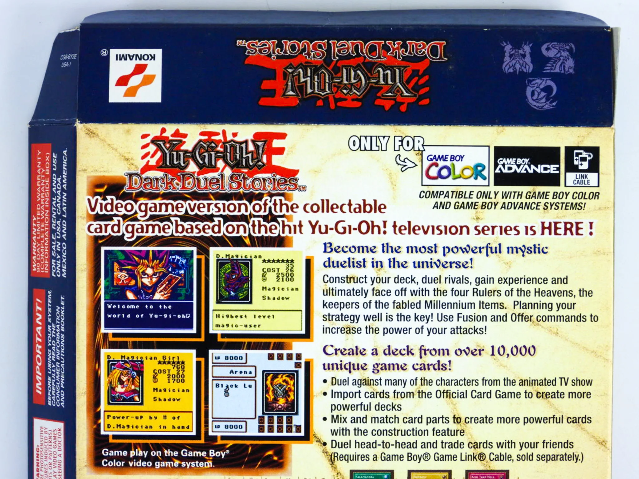 Yu-Gi-Oh Dark Duel Stories [Box] (Nintendo Game Boy Color / GBC) - Image 5