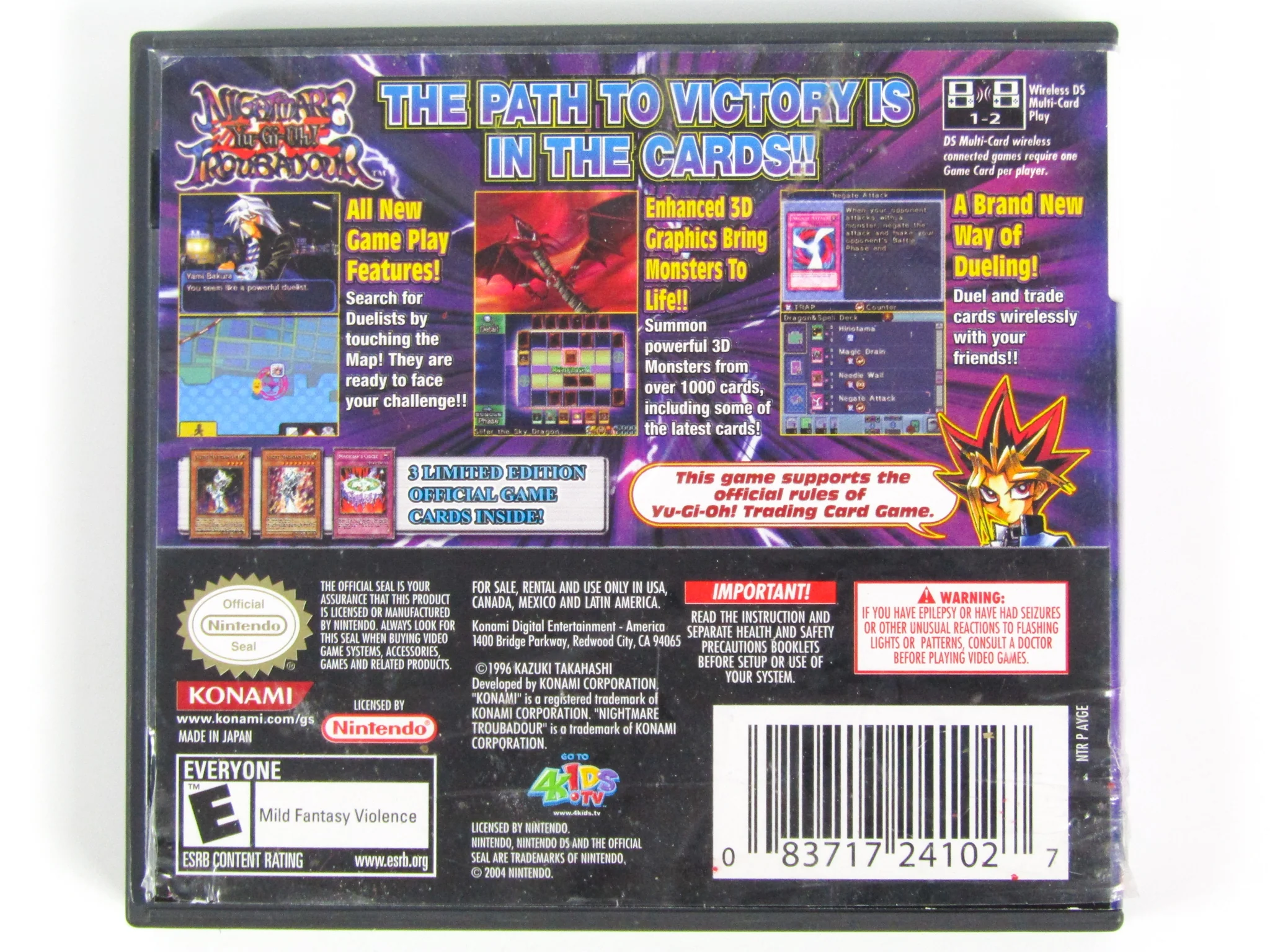 Yu-Gi-Oh Nightmare Troubadour (Nintendo DS) - Image 5