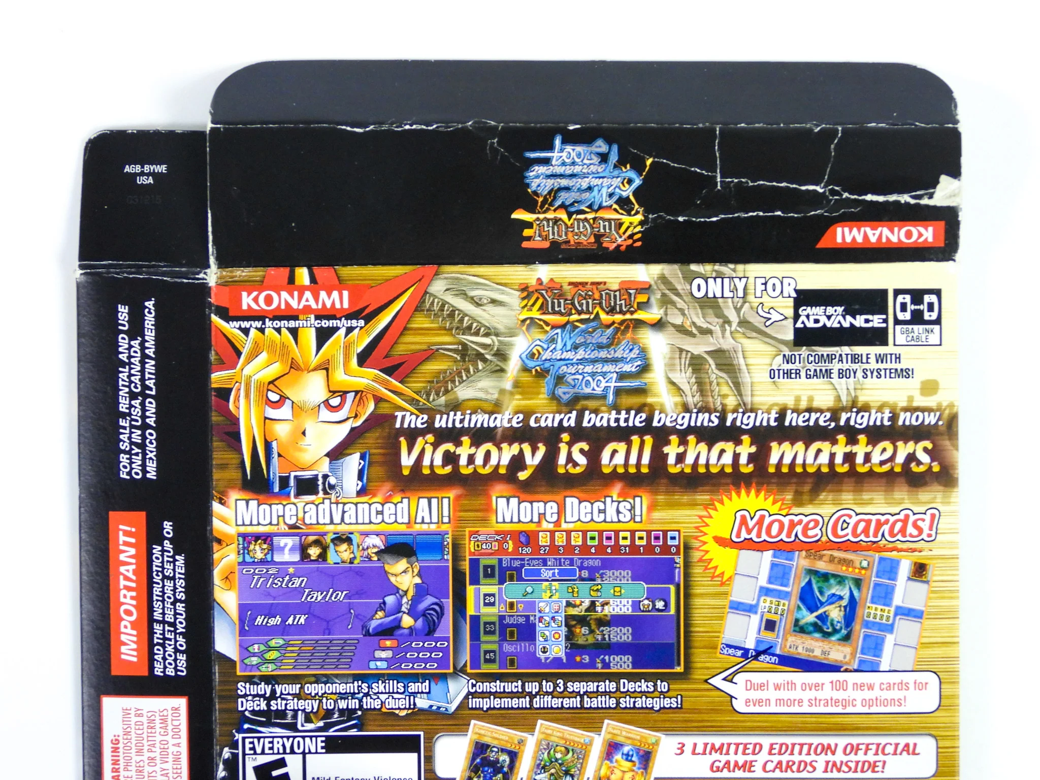 Yu-Gi-Oh World Championship Tournament 2004 [Box] (Nintendo Game Boy Advance / GBA) - Image 5