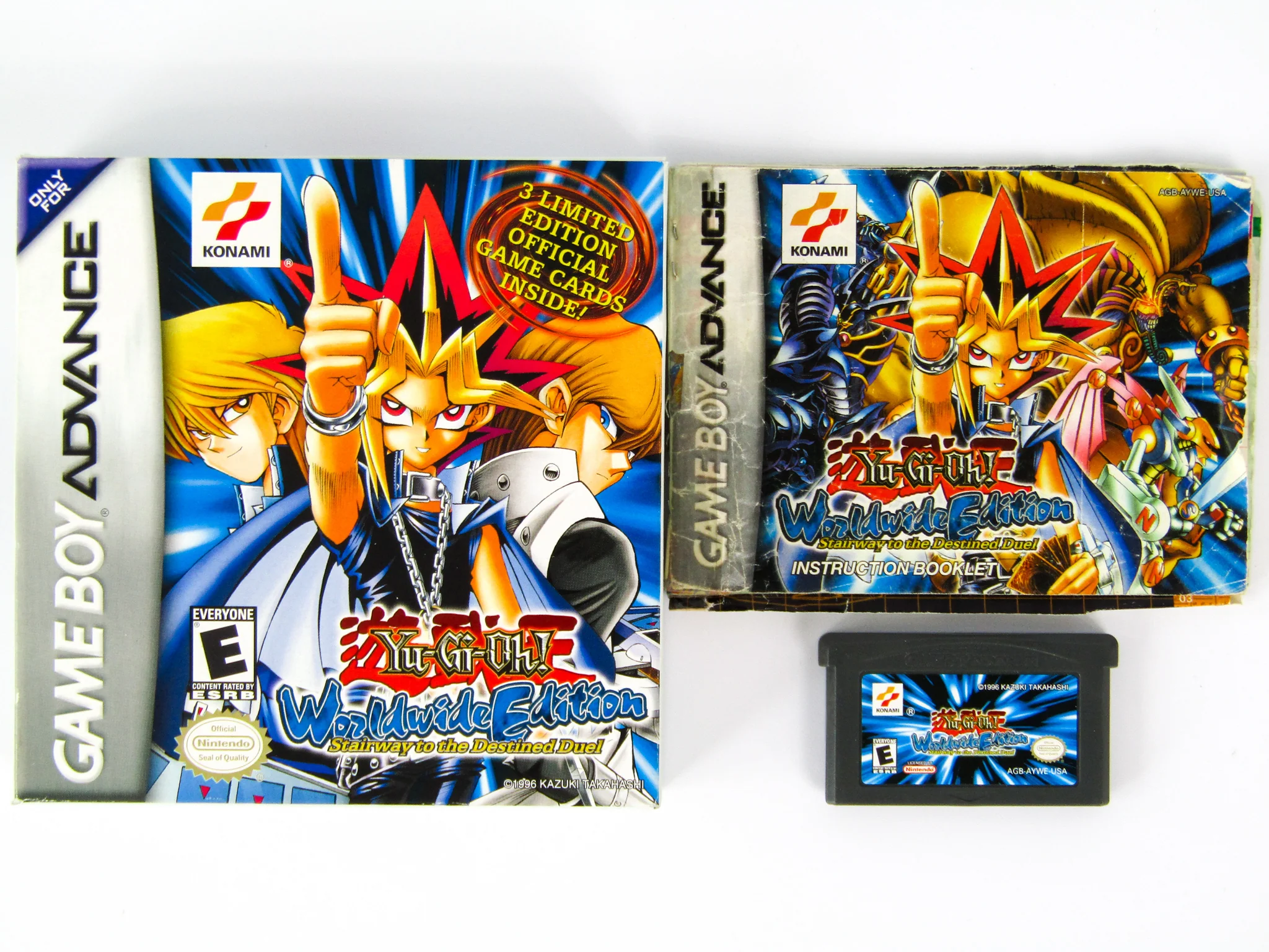 Yu-Gi-Oh World Wide Edition (Nintendo Game Boy Advance / GBA) - Image 2