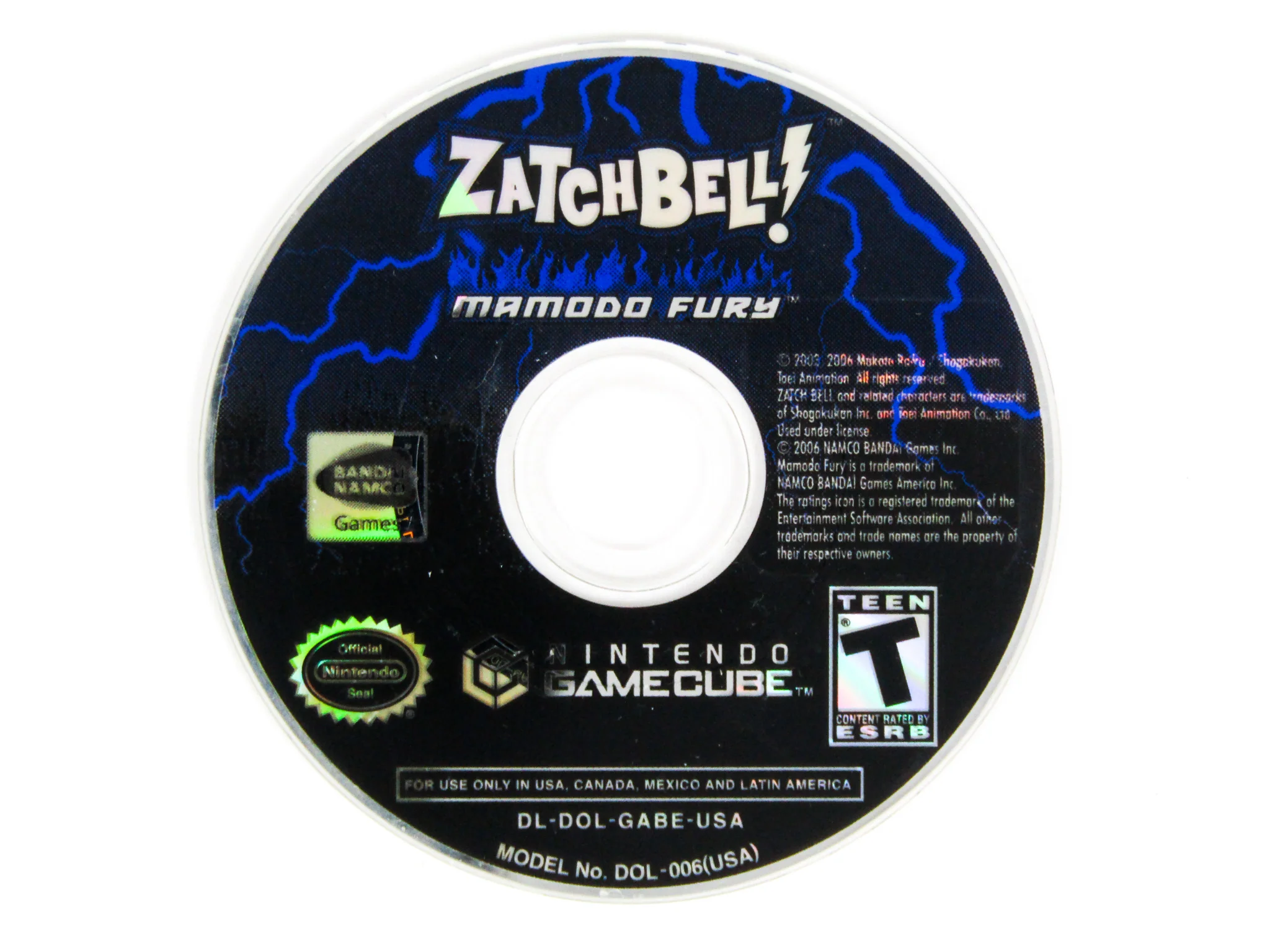 Zatch Bell Mamodo Fury (Nintendo GameCube) - Image 2