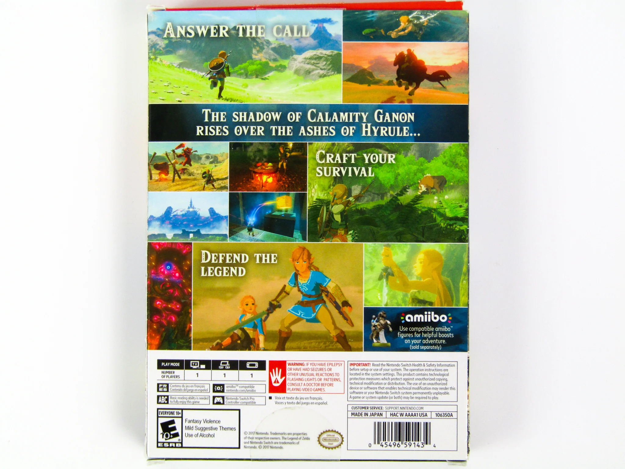 Zelda Breath Of The Wild [Explorer's Edition] (Nintendo Switch) - Image 2