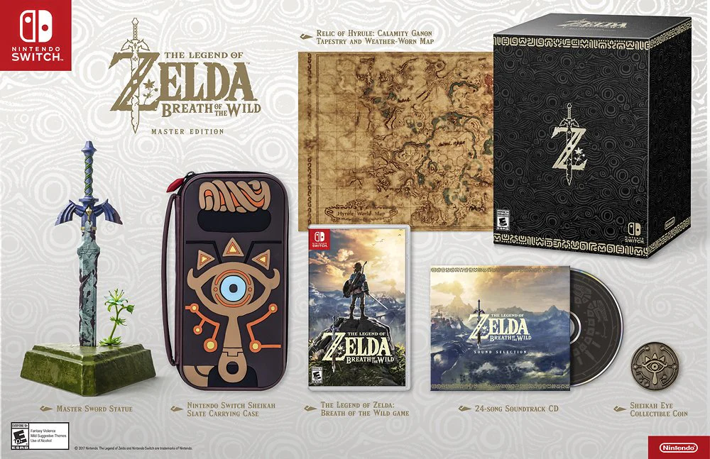 Zelda Breath of the Wild [Master Edition] (Nintendo Switch) - Image 5
