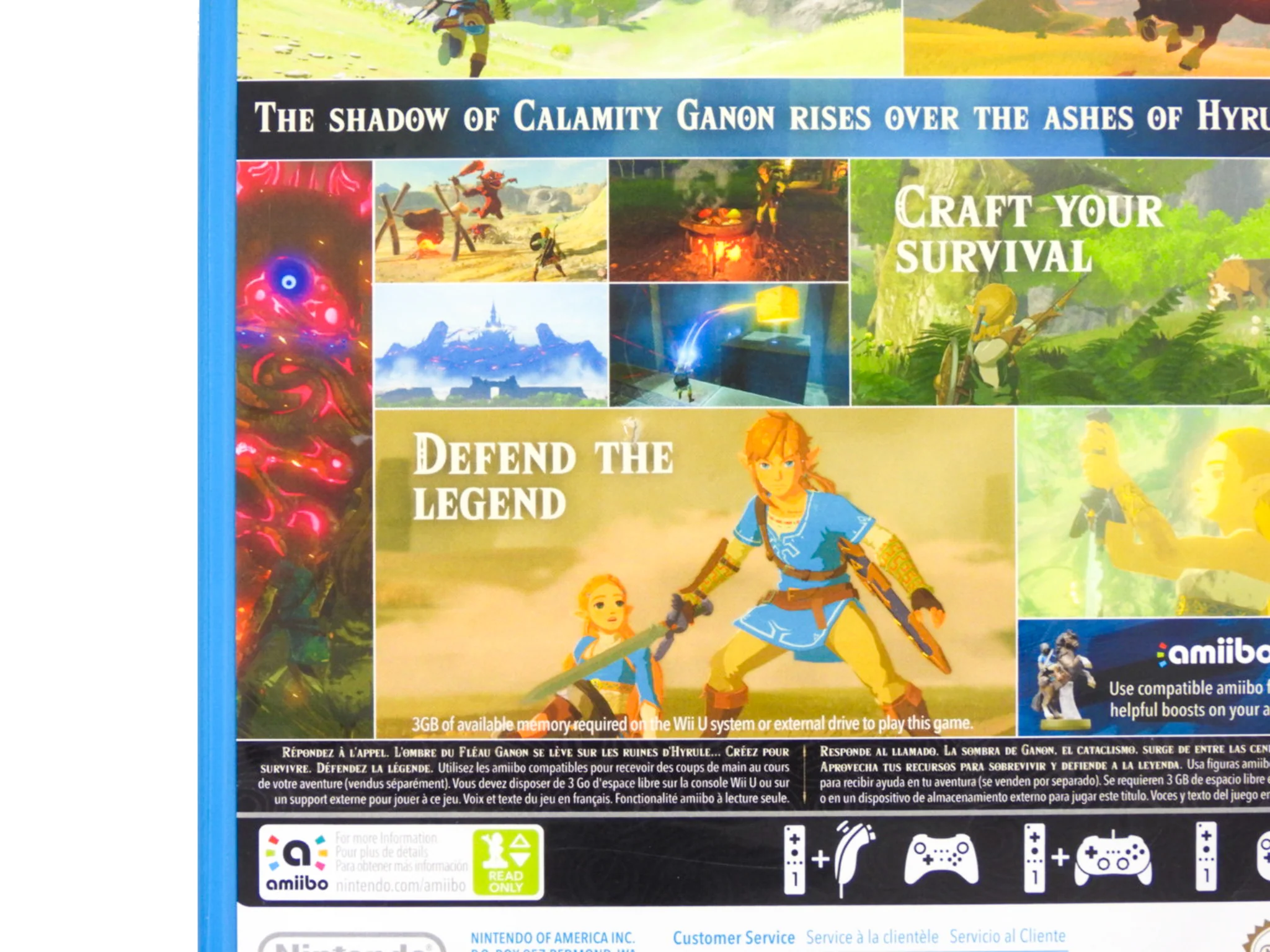 Zelda Breath of the Wild (Nintendo Wii U) - Image 5