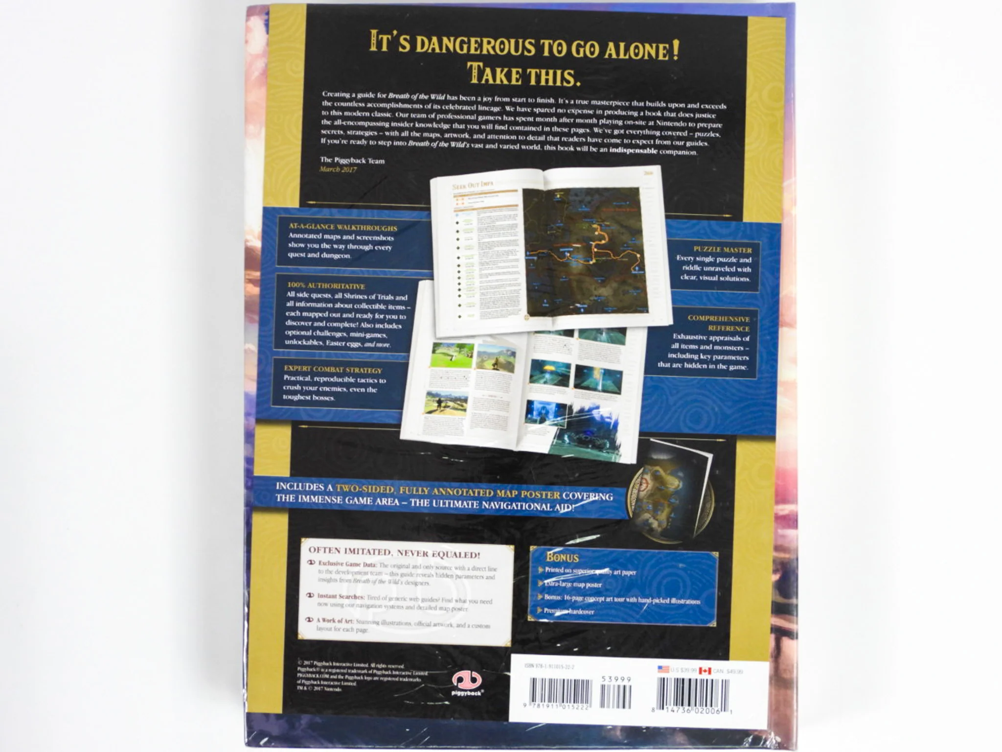 Zelda Breath Of The Wild [Piggy Back] [Collector's Edition] (Game Guide) - Image 2