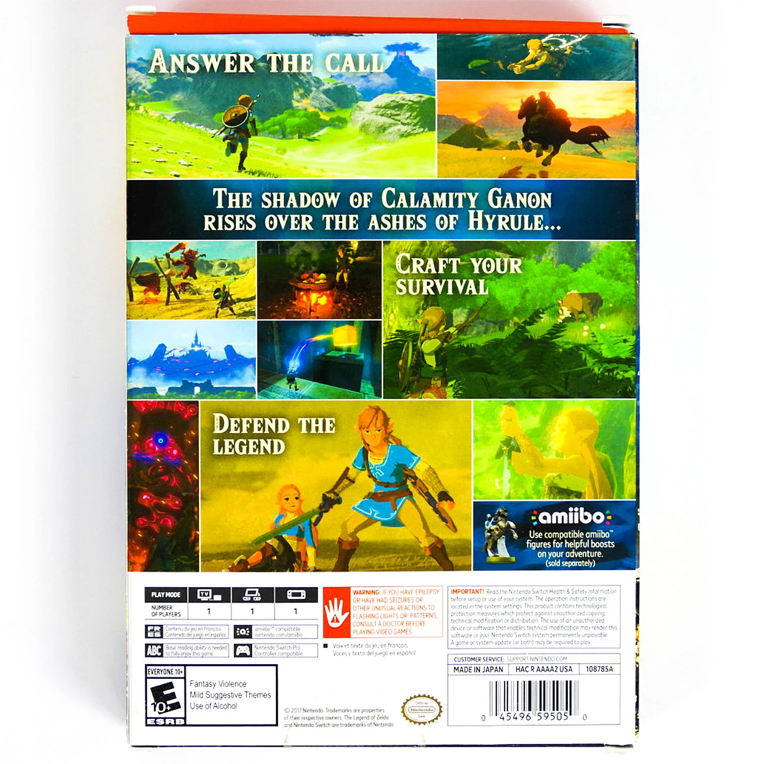 Zelda Breath Of The Wild [Starter Pack] (Nintendo Switch) - Image 2