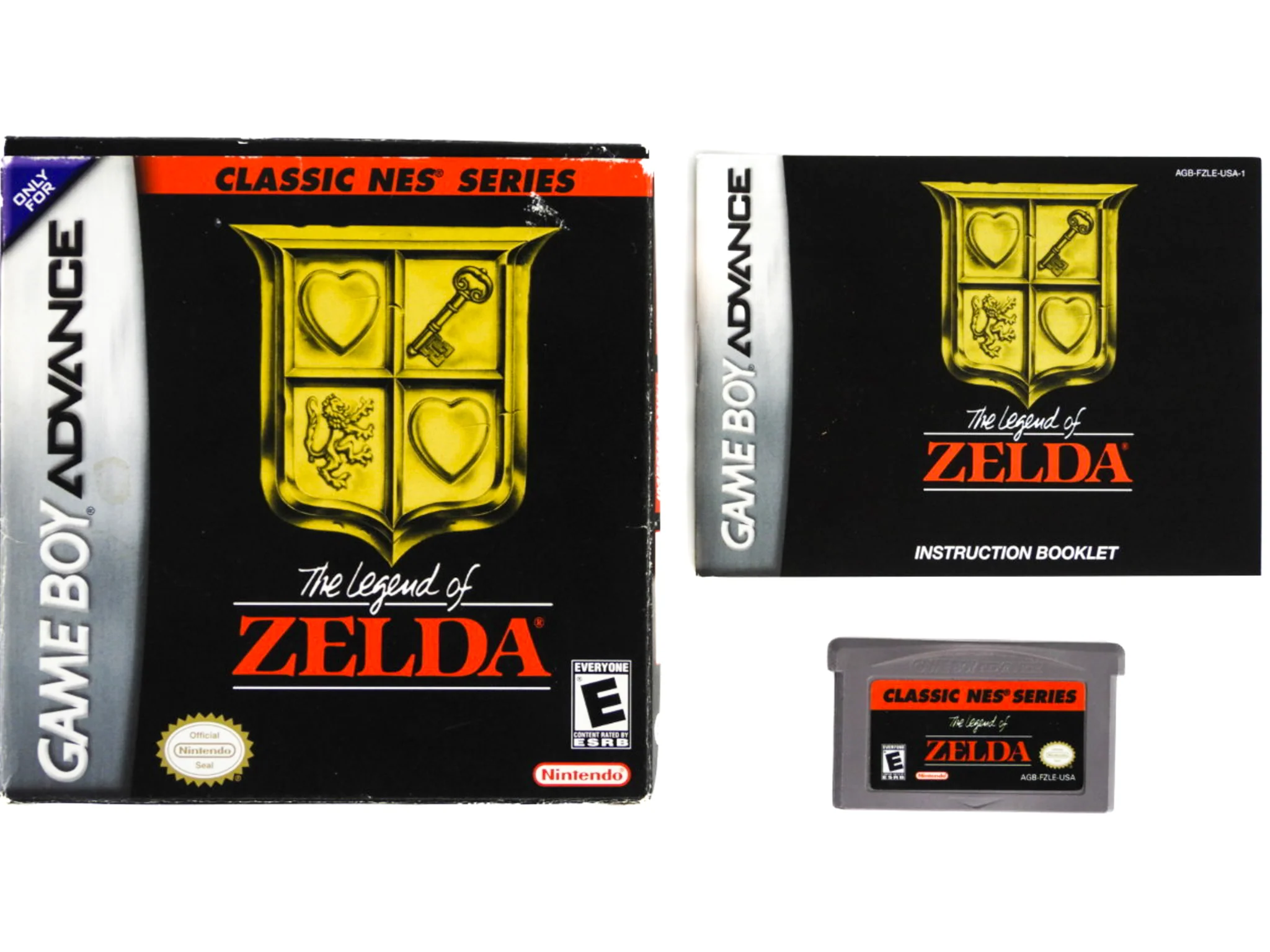 Zelda [Classic NES Series] (Nintendo Game Boy Advance / GBA) - Image 2