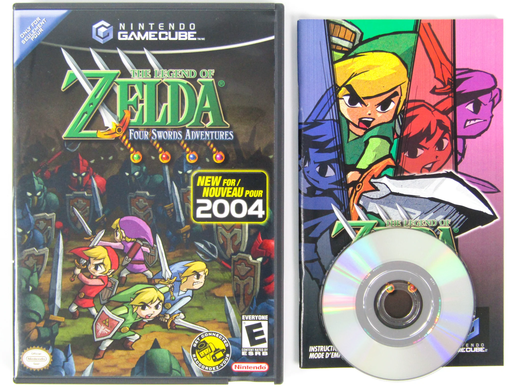 Zelda Four Swords Adventures [Big Box] (Nintendo GameCube) - Image 6