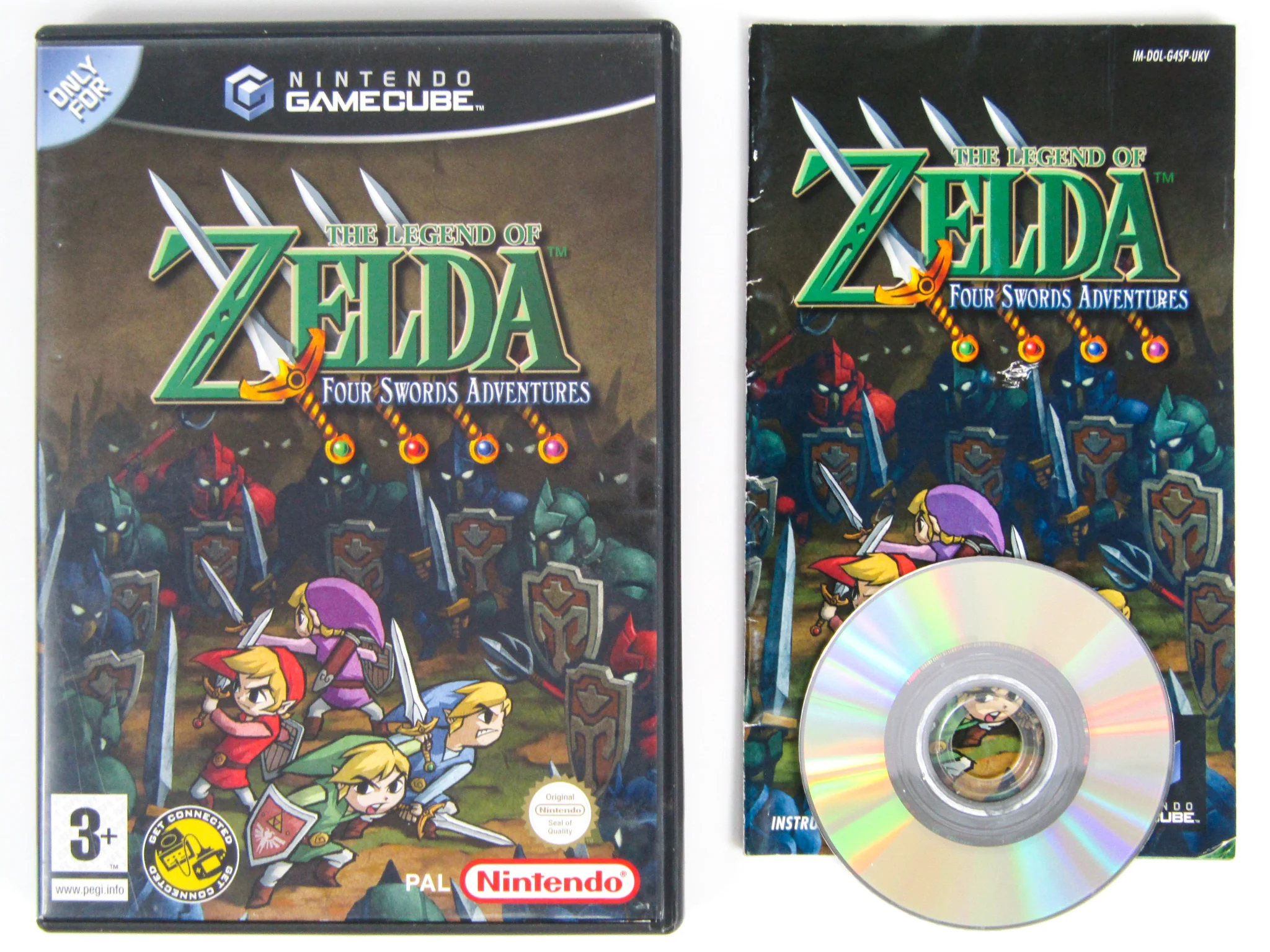 Zelda Four Swords Adventures [PAL] (Nintendo GameCube)