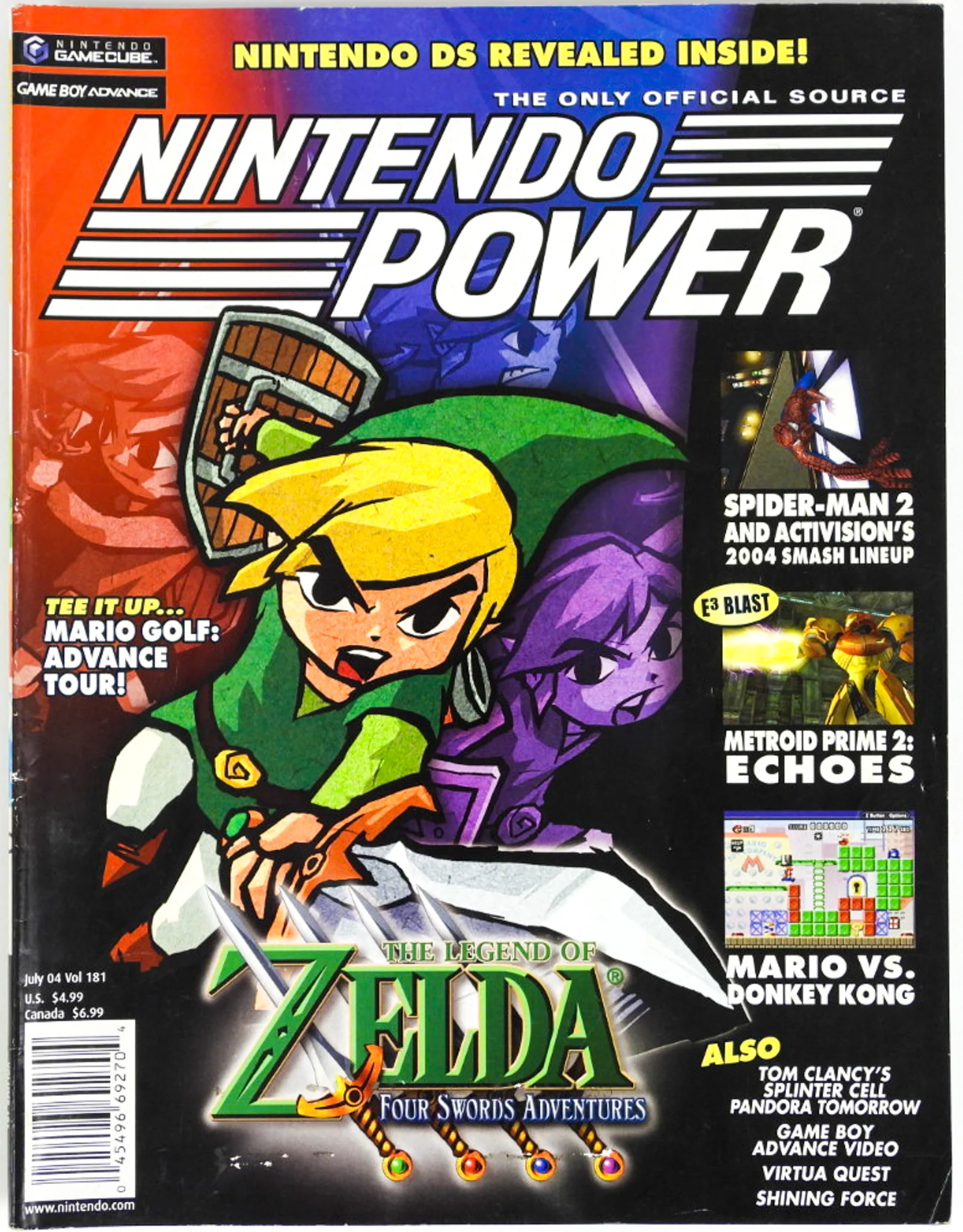Legend Of Zelda: Four Swords Adventure [Volume 181] [Nintendo Power] (Magazines) - Image 3