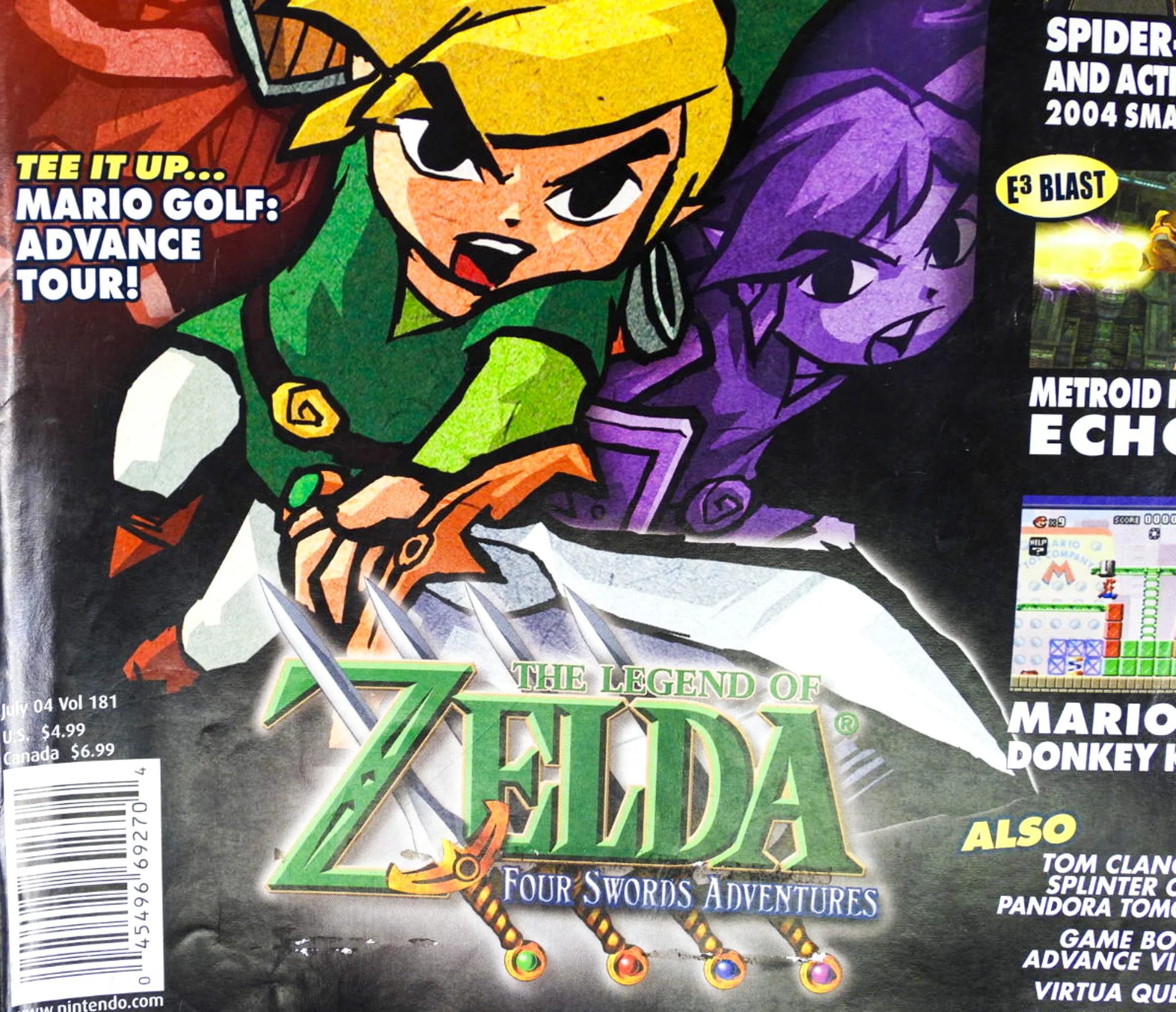 Legend Of Zelda: Four Swords Adventure [Volume 181] [Nintendo Power] (Magazines) - Image 5