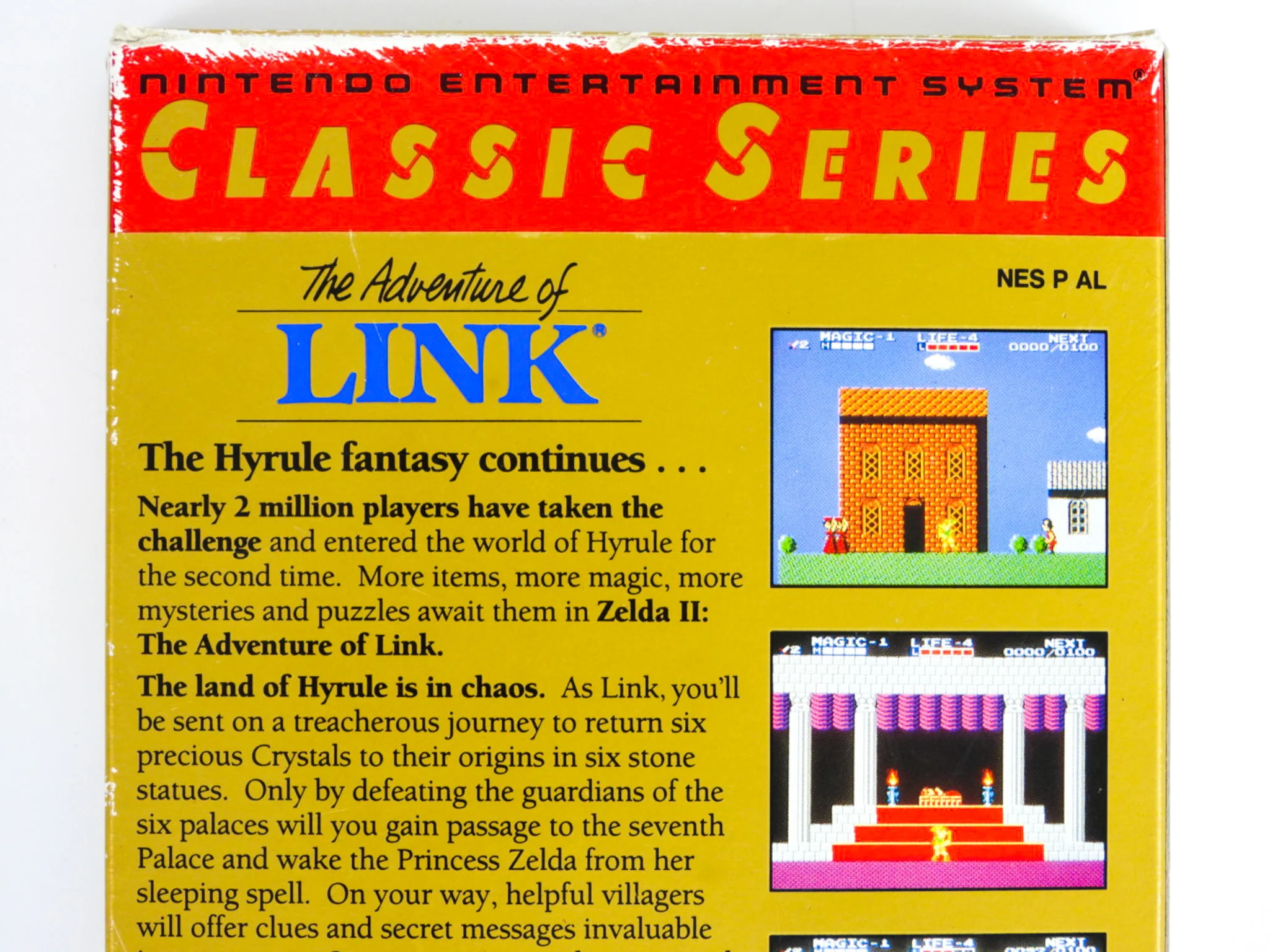 Zelda II The Adventure Of Link [Gray Cart] (Nintendo / NES) - Image 5
