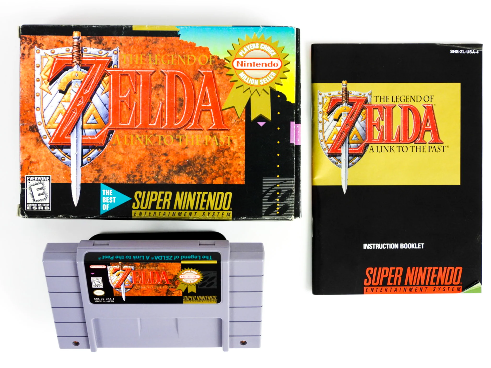 Zelda Link to the Past [Player's Choice] (Super Nintendo / SNES) - Image 5