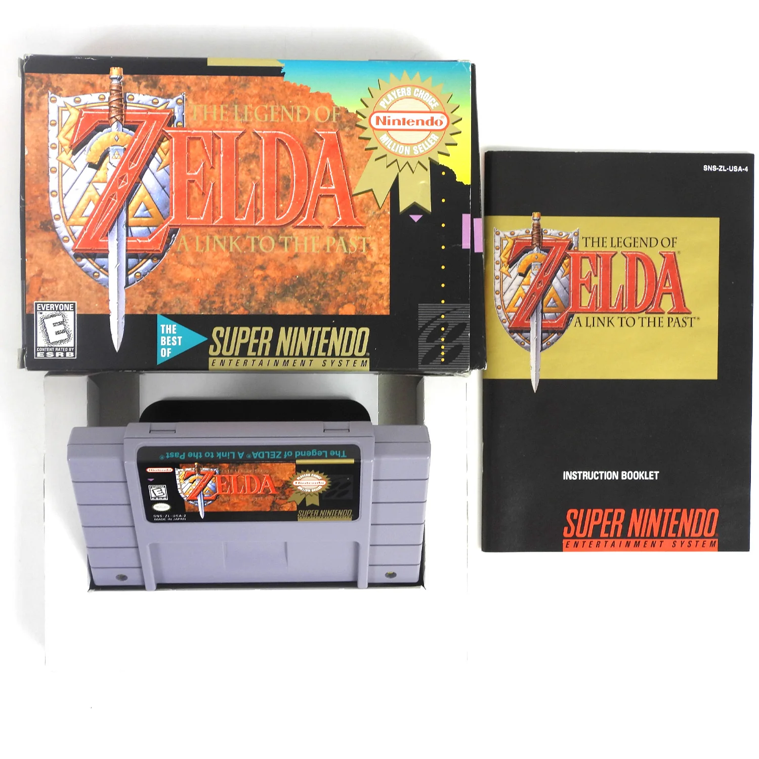 Zelda Link to the Past [Player's Choice] (Super Nintendo / SNES) - Image 7
