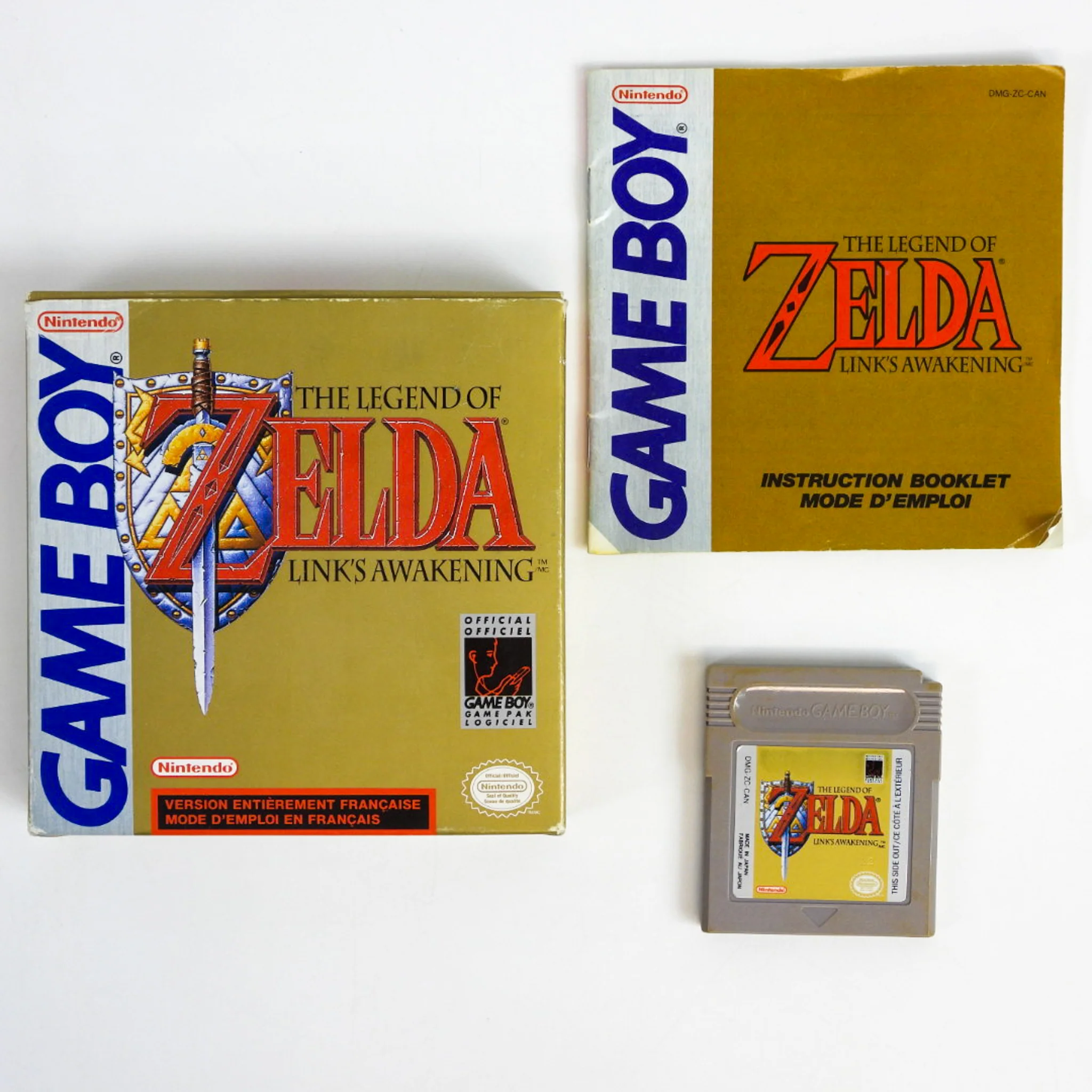 Zelda Link's Awakening [French Version] [CAN Version] (Nintendo Game Boy) - Image 4