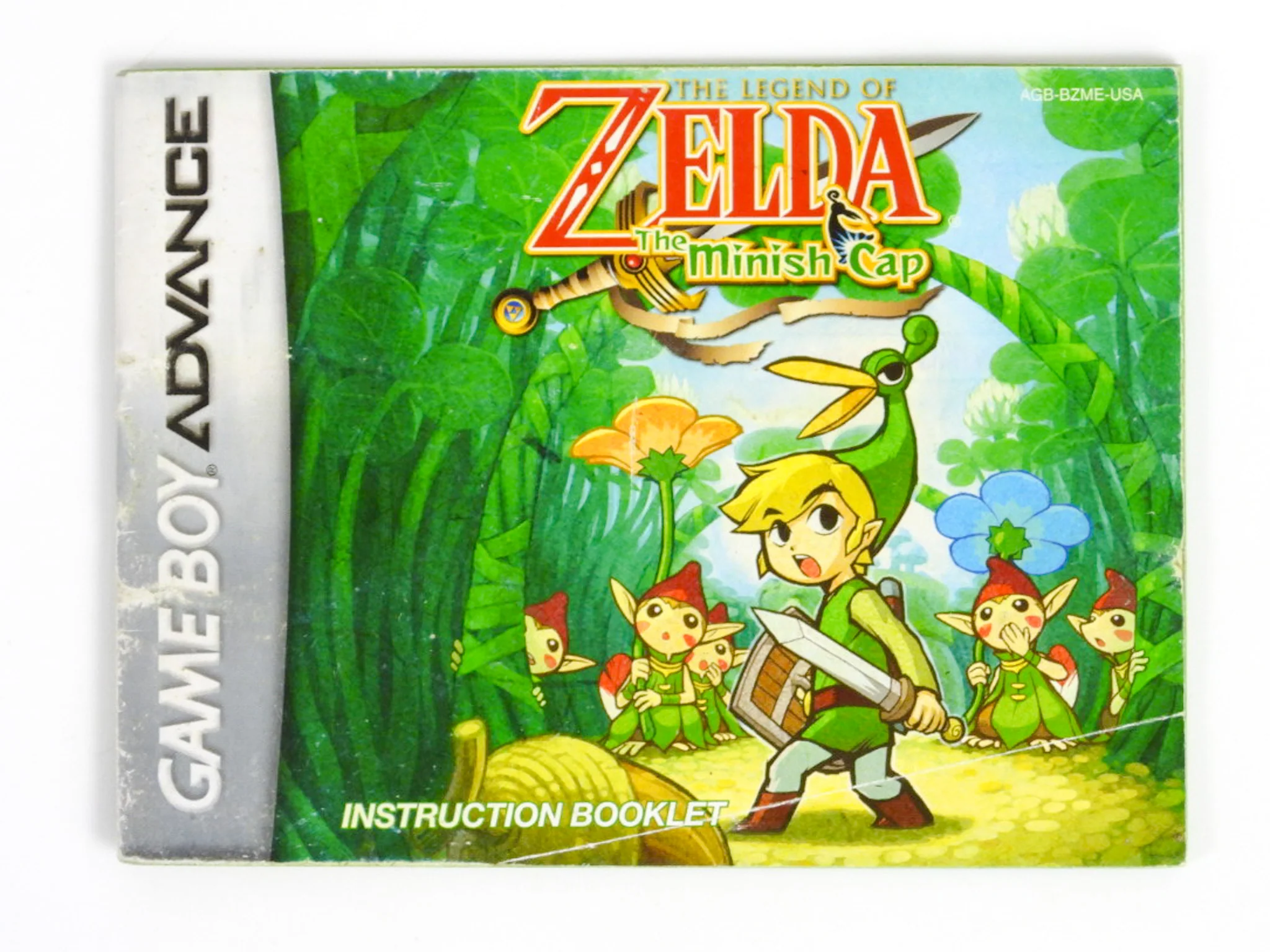 Zelda Minish Cap [Manual] (Nintendo Game Boy Advance / GBA)