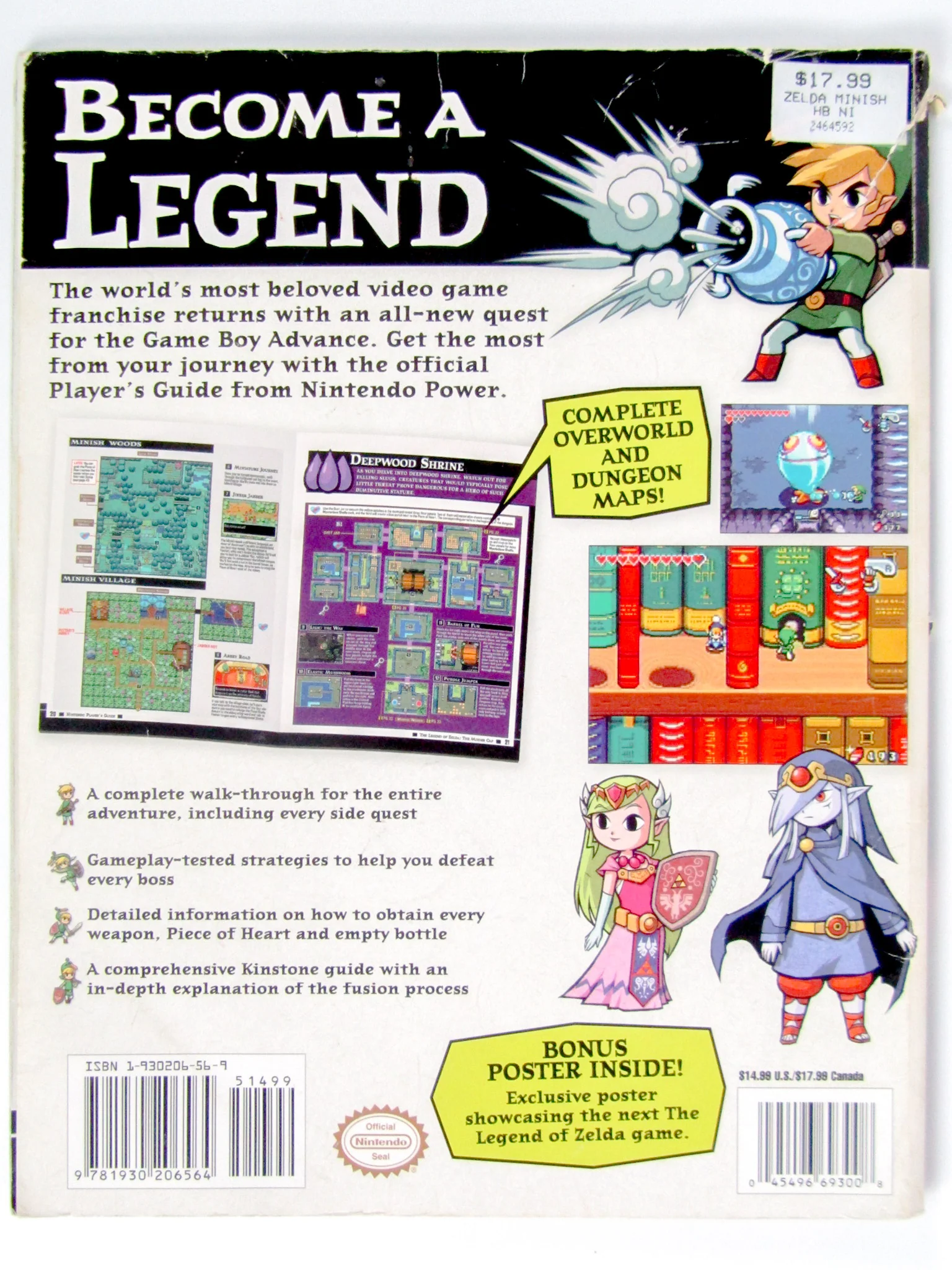 Zelda: Minish Cap Player's Guide [Nintendo Power] (Game Guide) - Image 2
