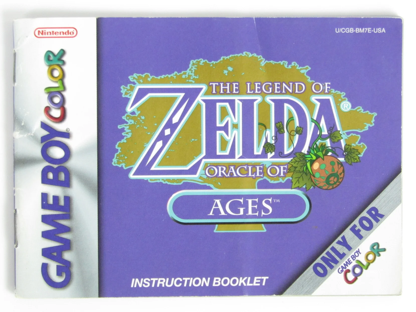 Zelda Oracle Of Ages [Manual] (Nintendo Game Boy Color / GBC) - Image 2