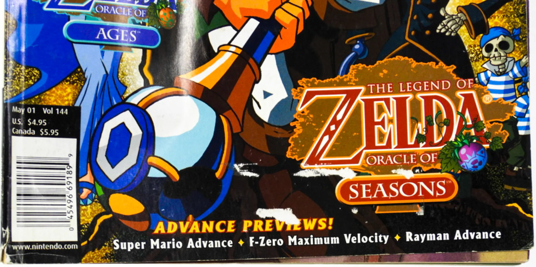 Zelda Oracle Of Seasons [Volume 144] [Nintendo Power] (Magazines) - Image 4
