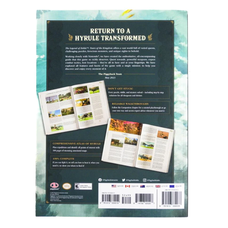 The Legend of Zelda: Tears Of The Kingdom Complete Official Guide [Piggyback] (Game Guide) - Image 2