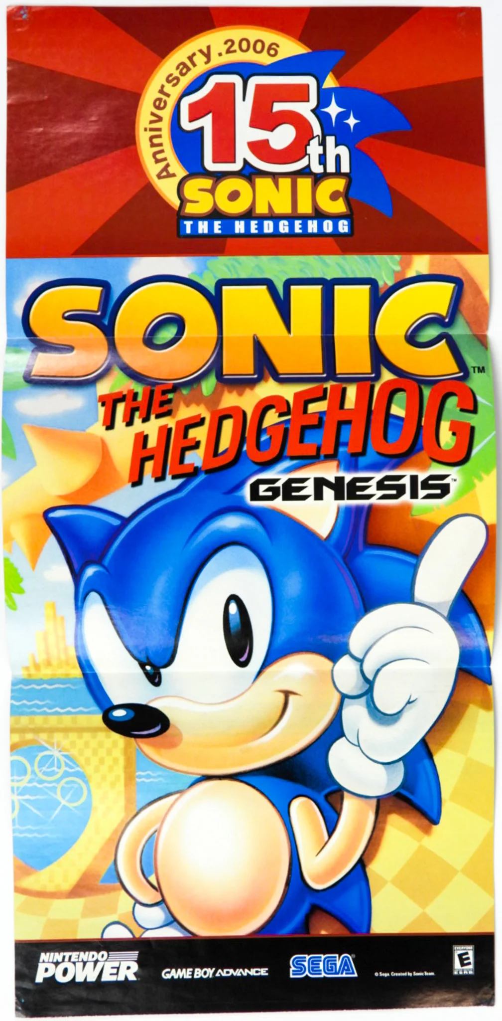 Zelda Twilight Princess And Sonic The Hedgehog Genesis [Nintendo Power] [Poster] (Nintendo GameCube) - Image 2