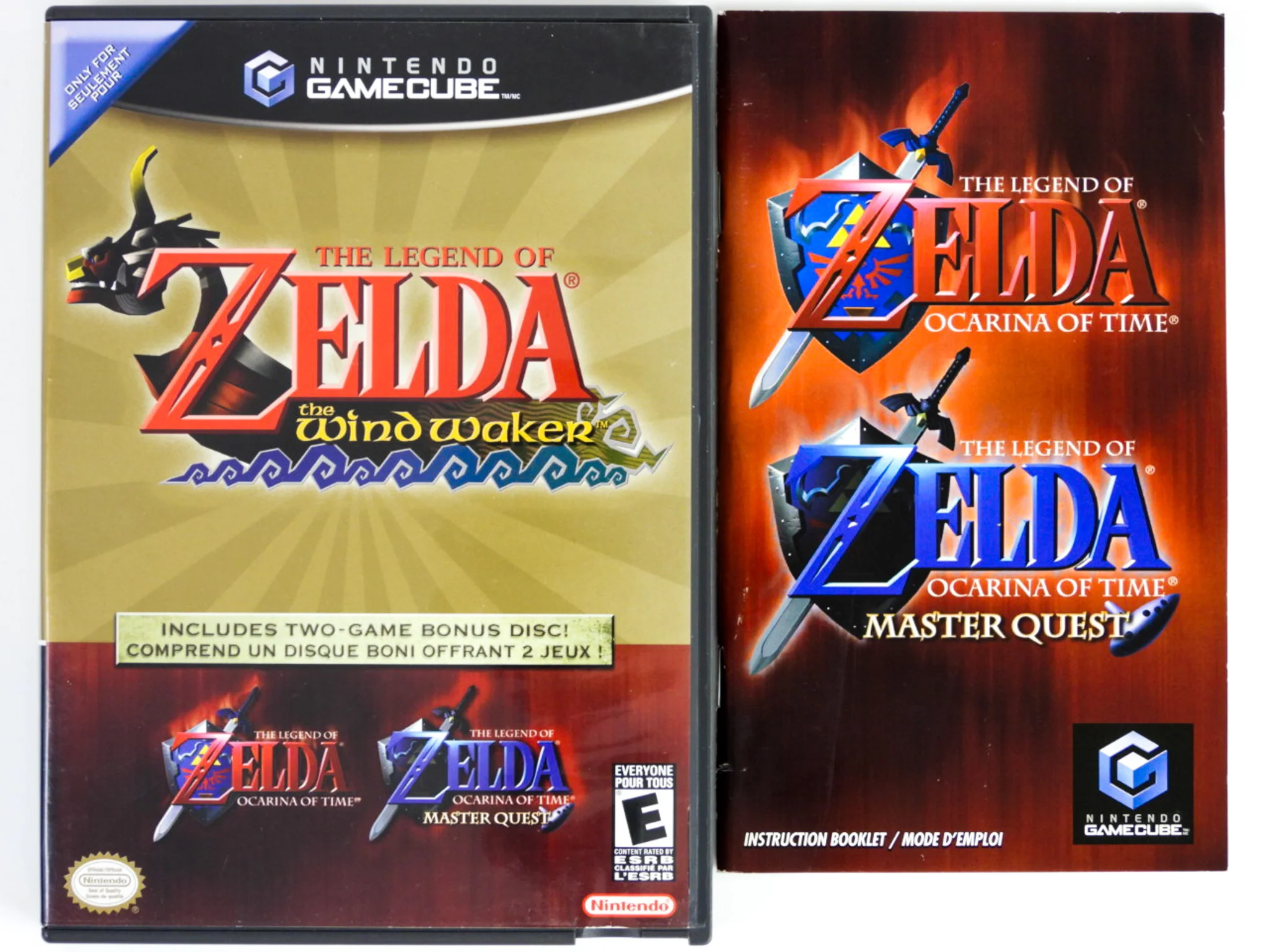 Zelda Wind Waker & Ocarina Master Quest (Nintendo GameCube) - Image 2
