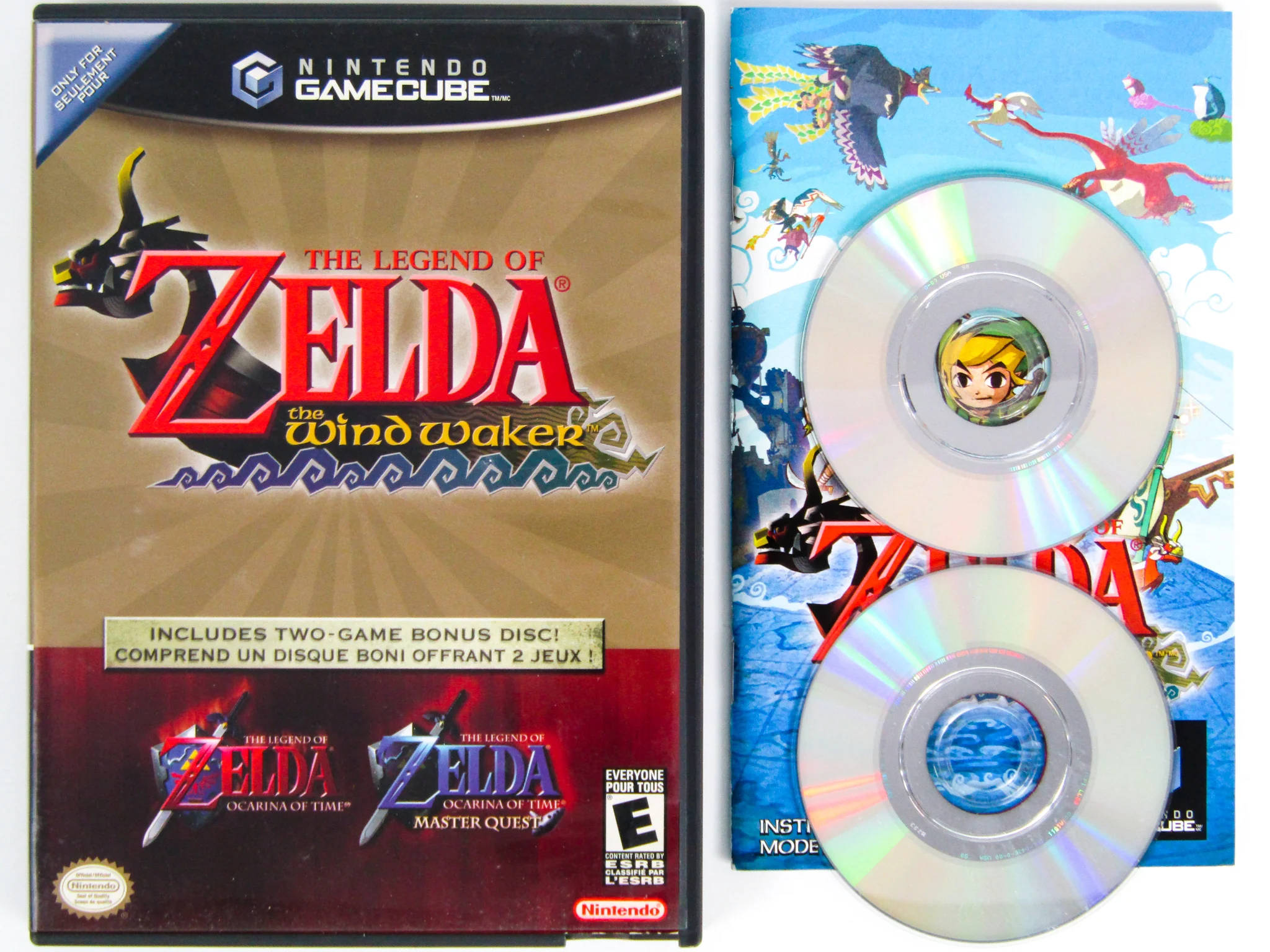 Zelda Wind Waker & Ocarina Master Quest (Nintendo GameCube) - Image 3